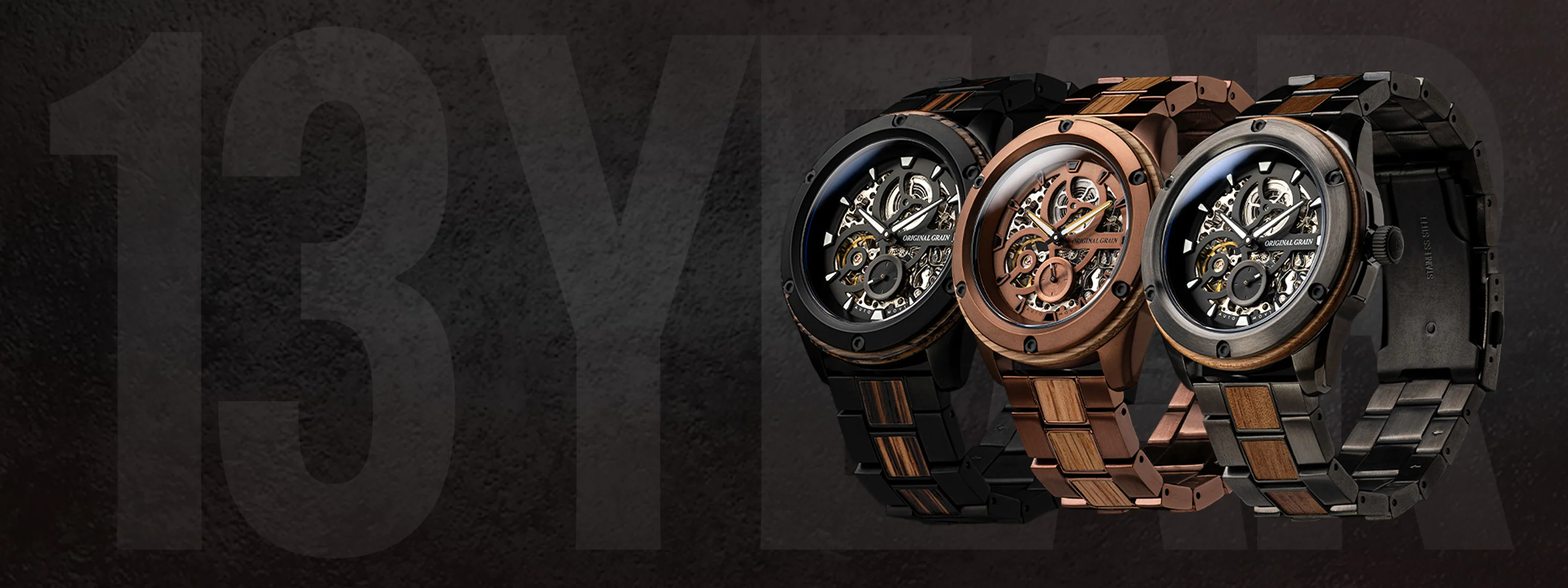 Timepieces Crafted From Nature's History