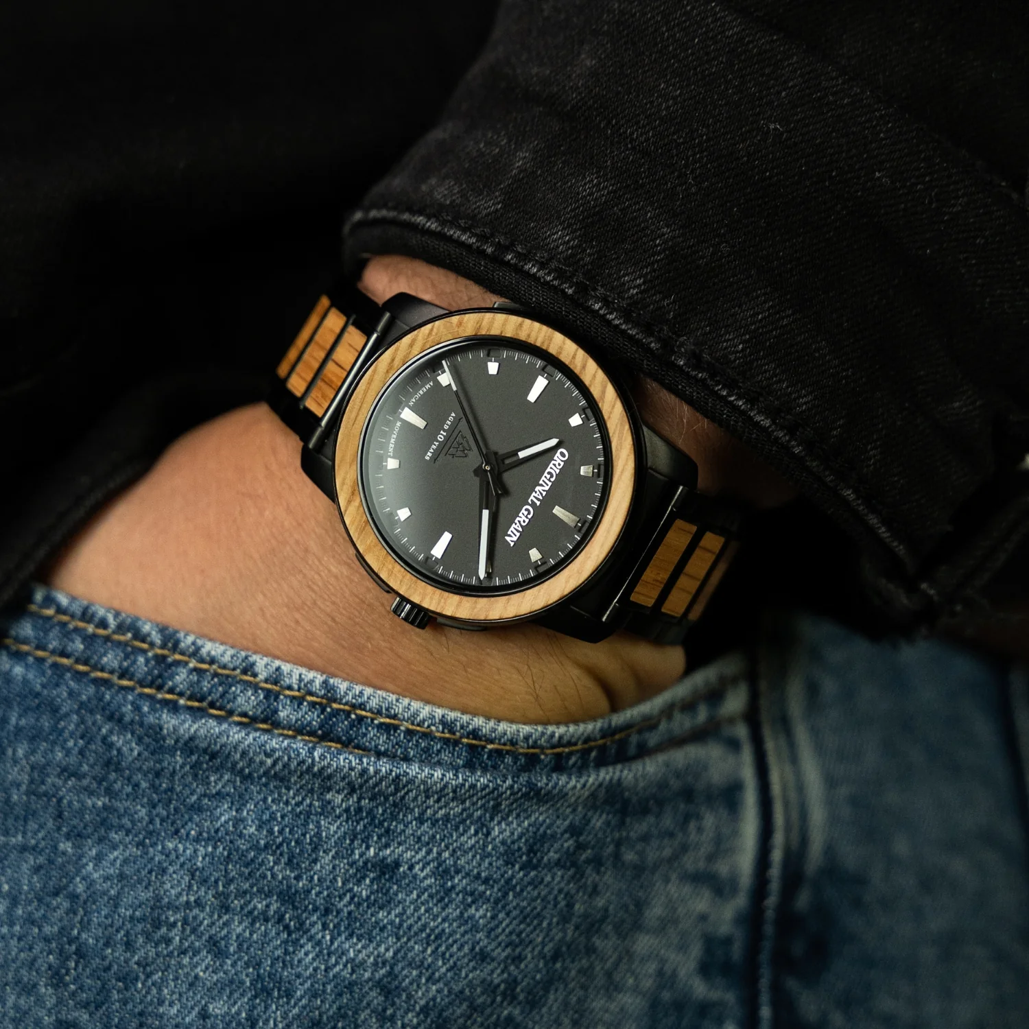 American Heritage Bourbon Barrels Black 42mm - Image 4