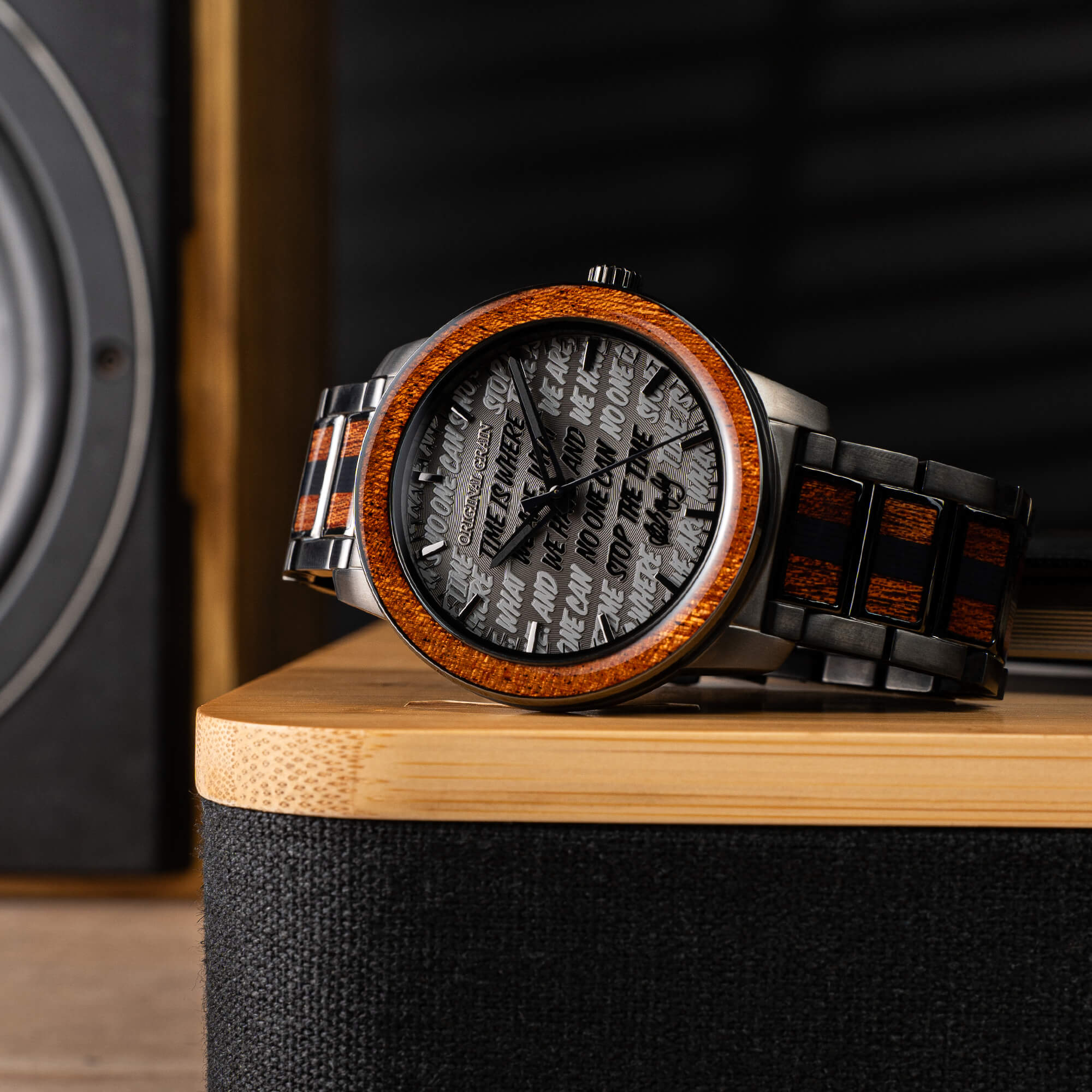 Bob Marley Time Ebony Wood Barrel 46mm - Image 3