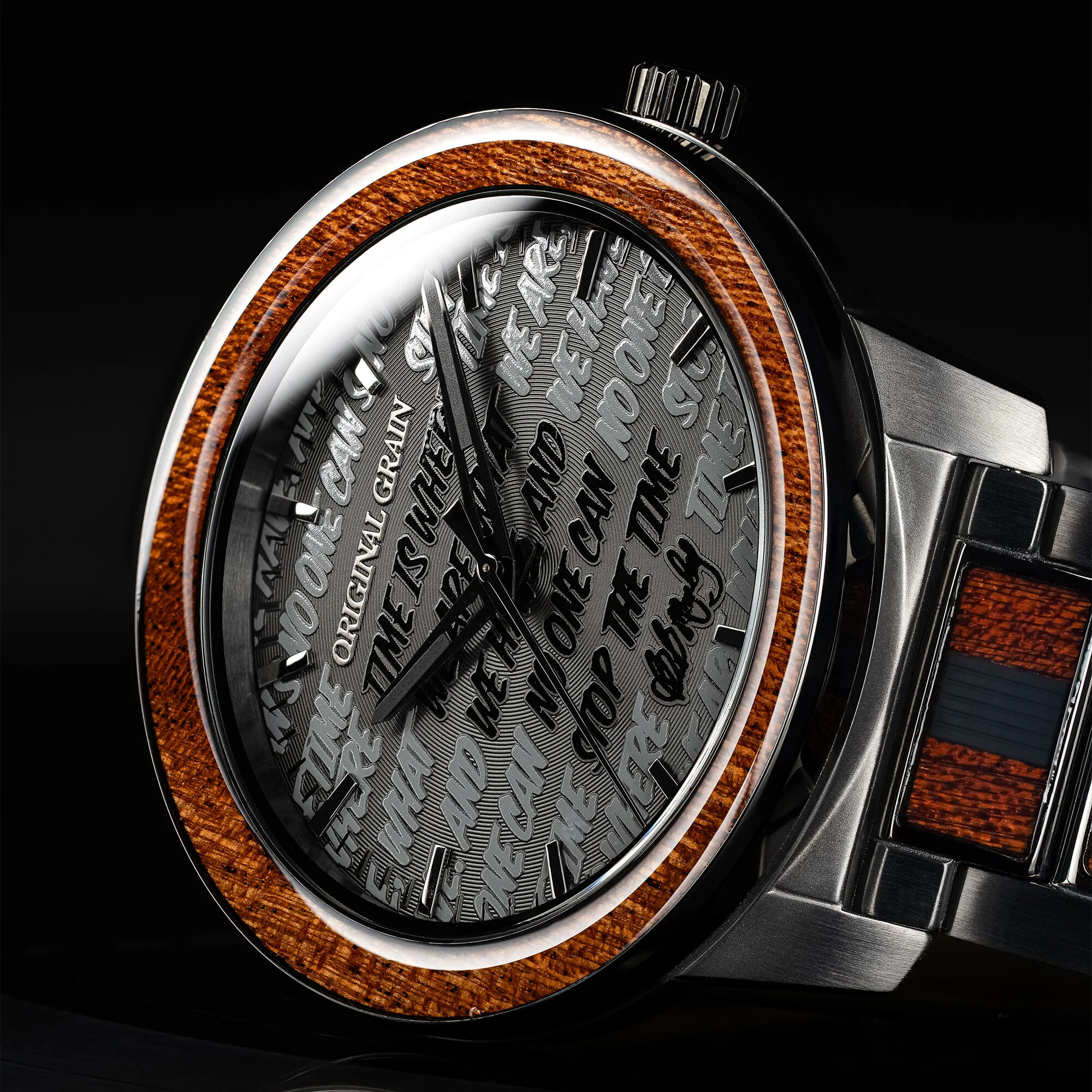 Bob Marley Time Ebony Wood Barrel 46mm - Image 4