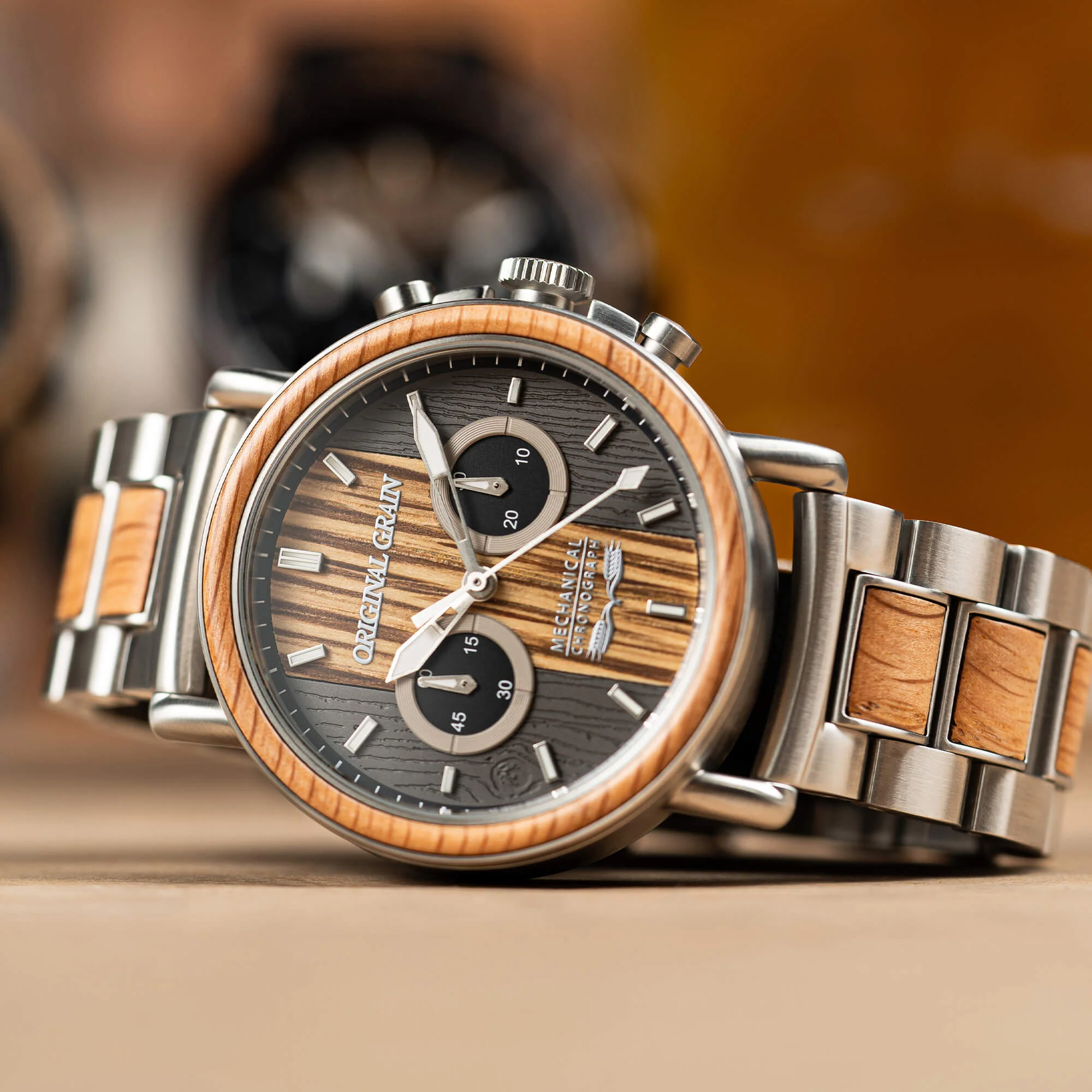Brewmaster Silver Mechanical Chrono 44mm - Image 3
