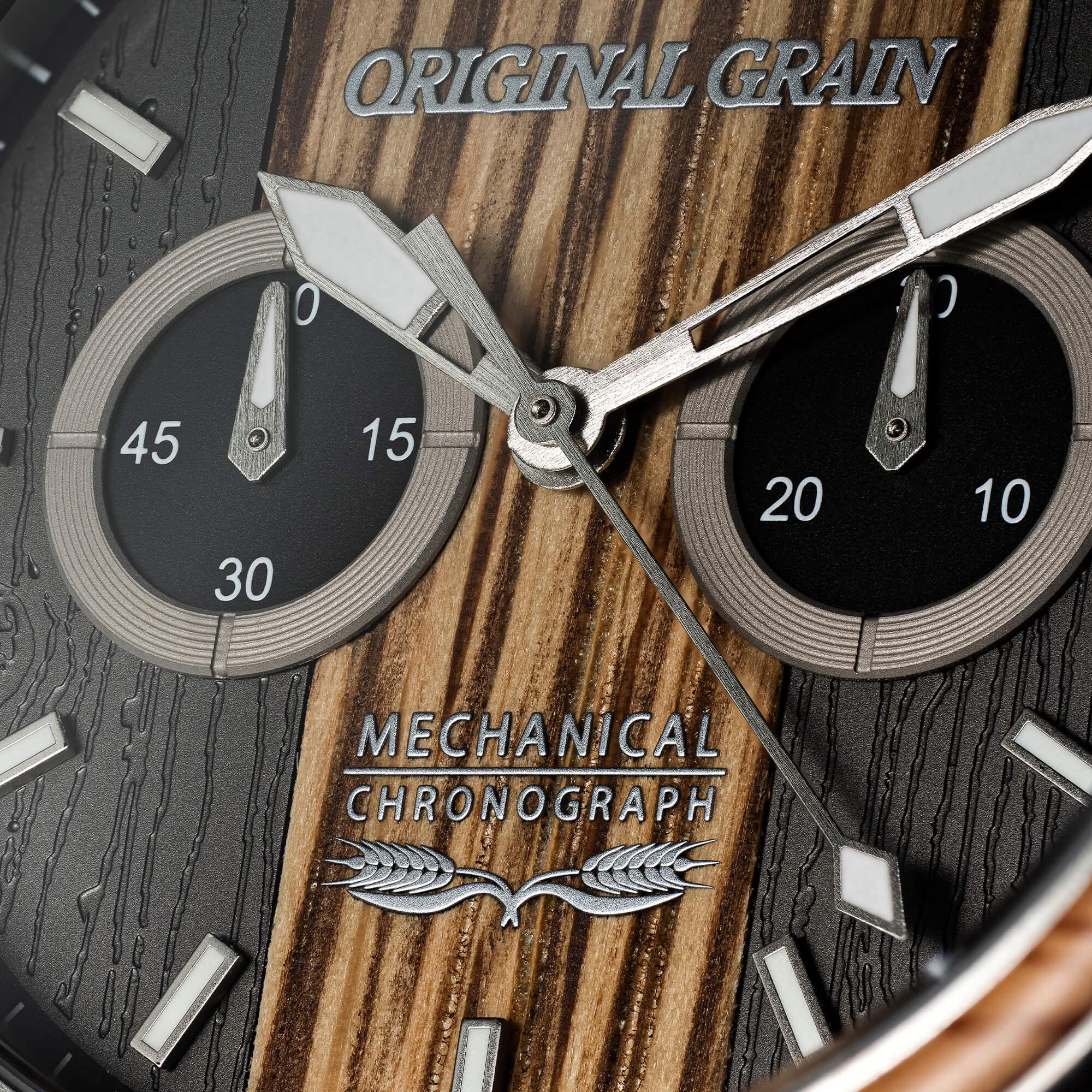 Brewmaster Silver Mechanical Chrono 44mm - Image 5