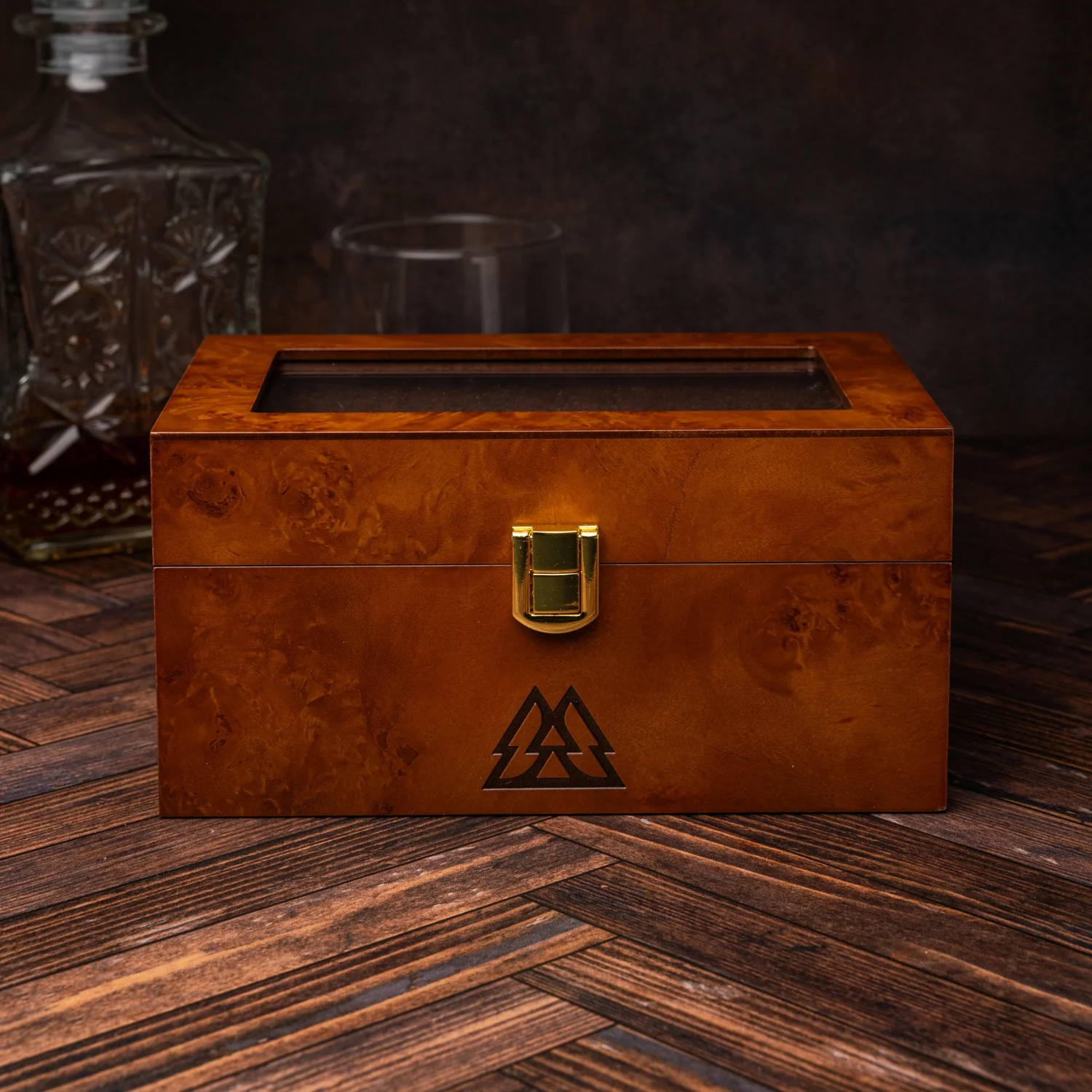 Burlwood 3 Watch Display - Image 3