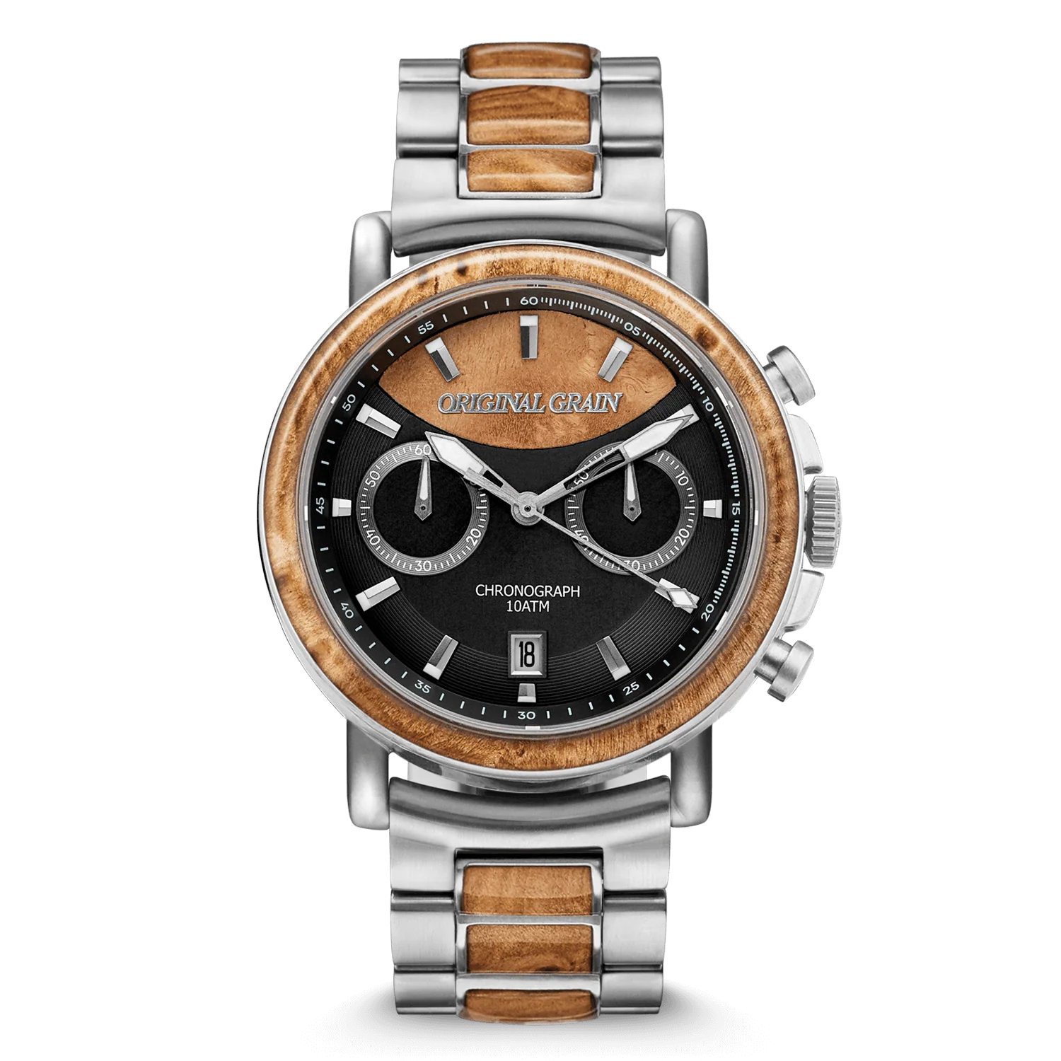 Burlwood Chrono + Whiskey Brown Sunglass Gift Kit - Image 3