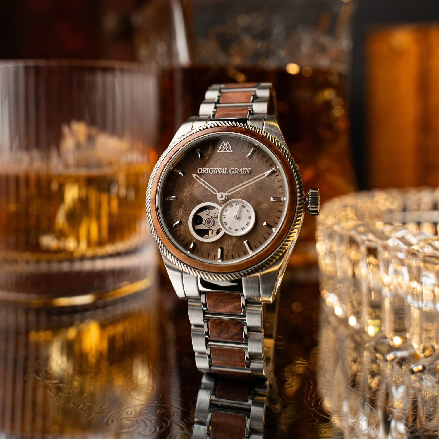 Burlwood Silver Vintage Automatic 40mm - Image 2