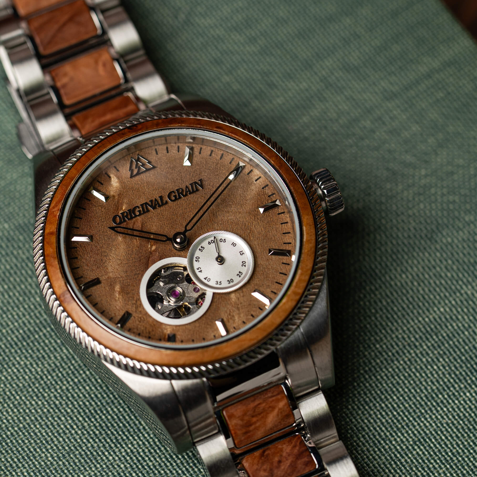 Burlwood Silver Vintage Automatic 40mm - Image 3