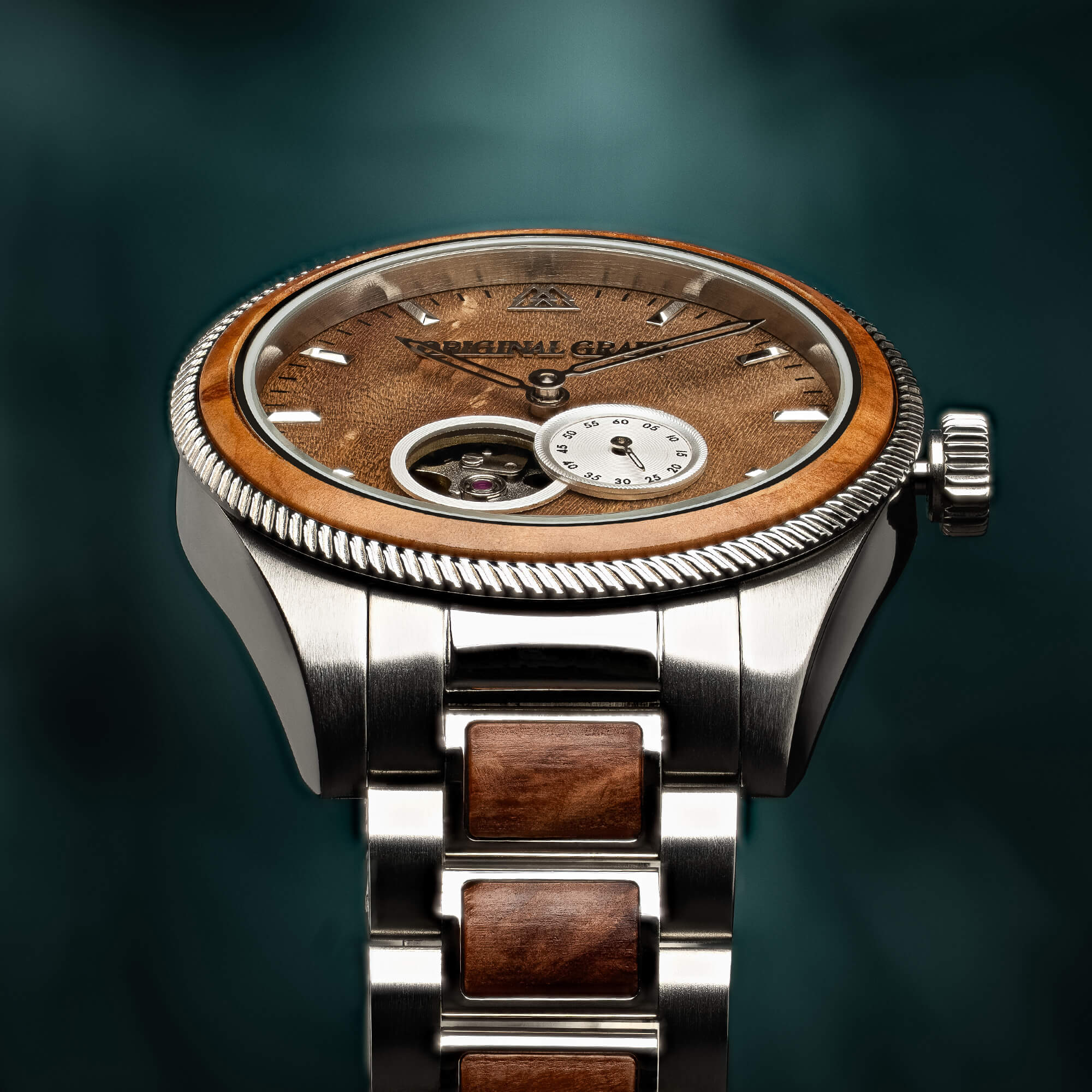 Burlwood Silver Vintage Automatic 40mm - Image 4