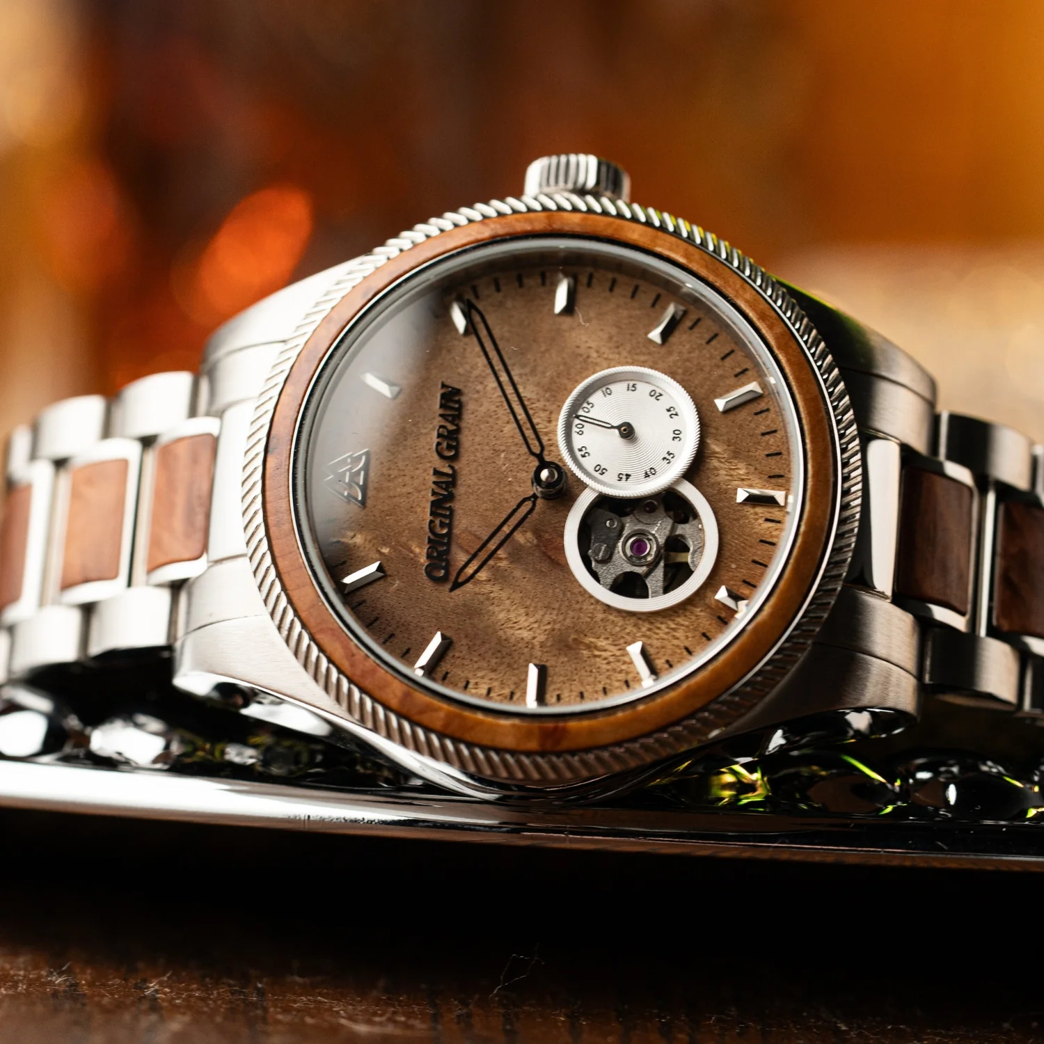 Burlwood Silver Vintage Automatic 40mm - Image 5
