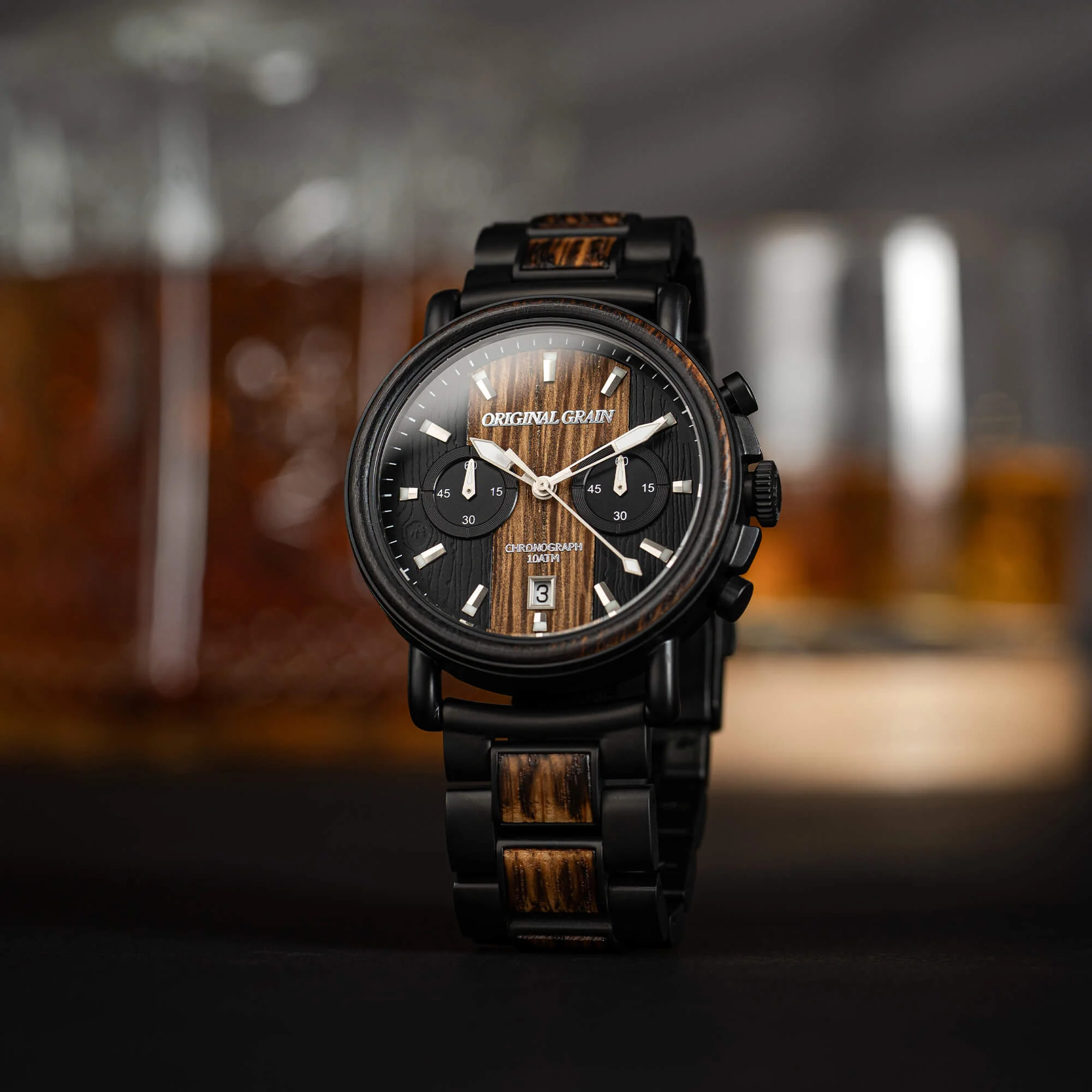 Charred Whiskey Black Dial Chrono 44mm - Image 2