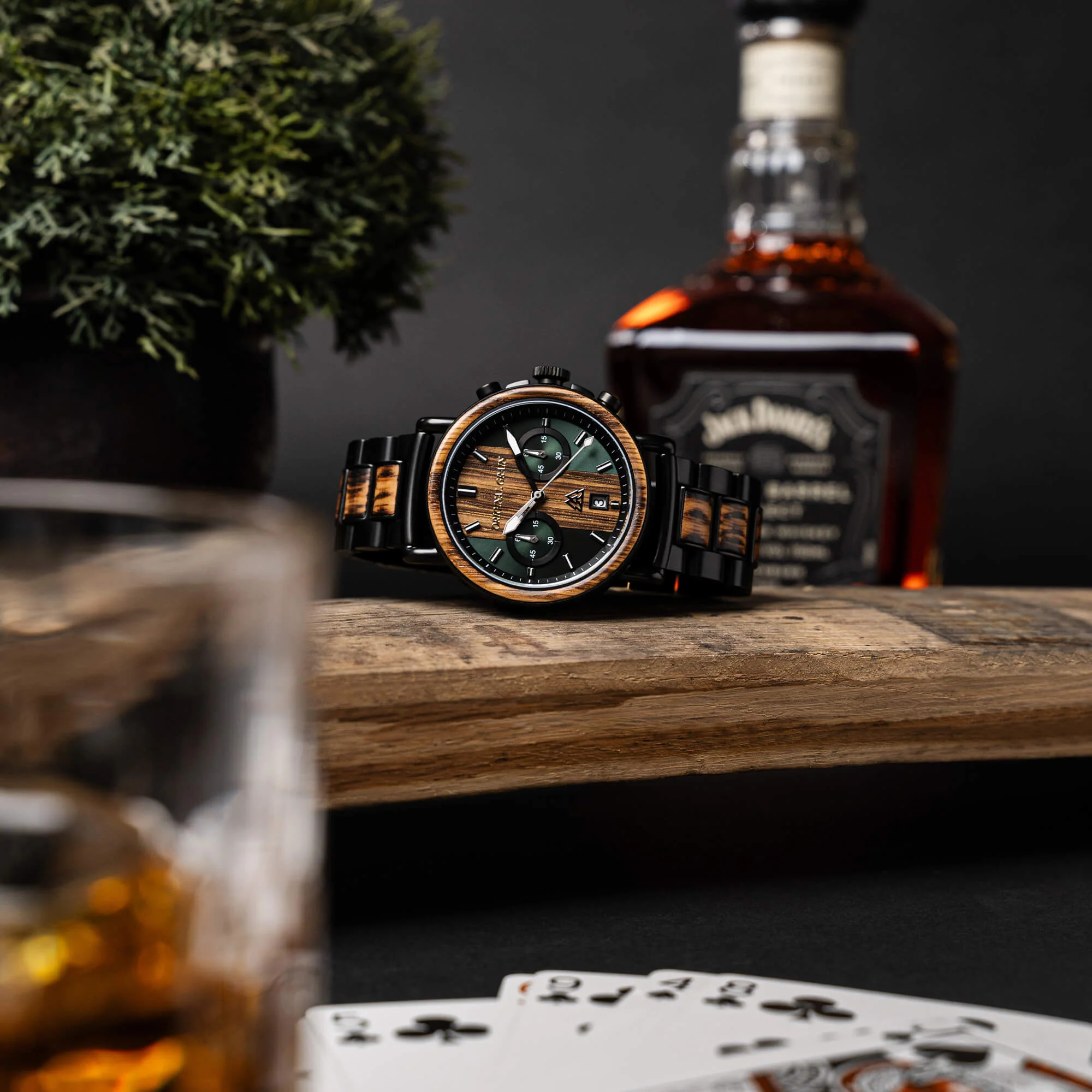 Charred Whiskey Green Chrono 44mm - Image 5