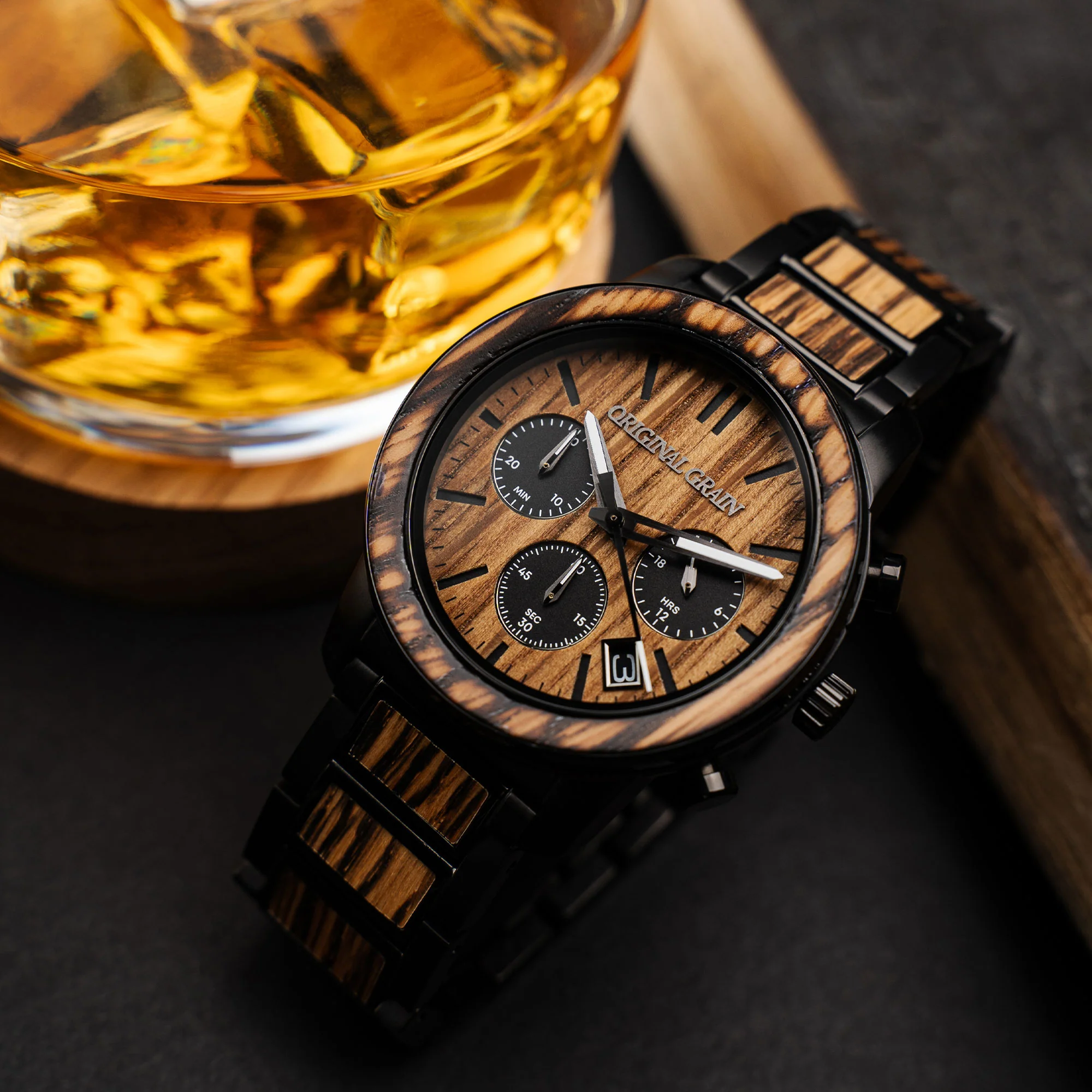 Charred Whiskey Black Barrel Chrono 42mm - Image 3