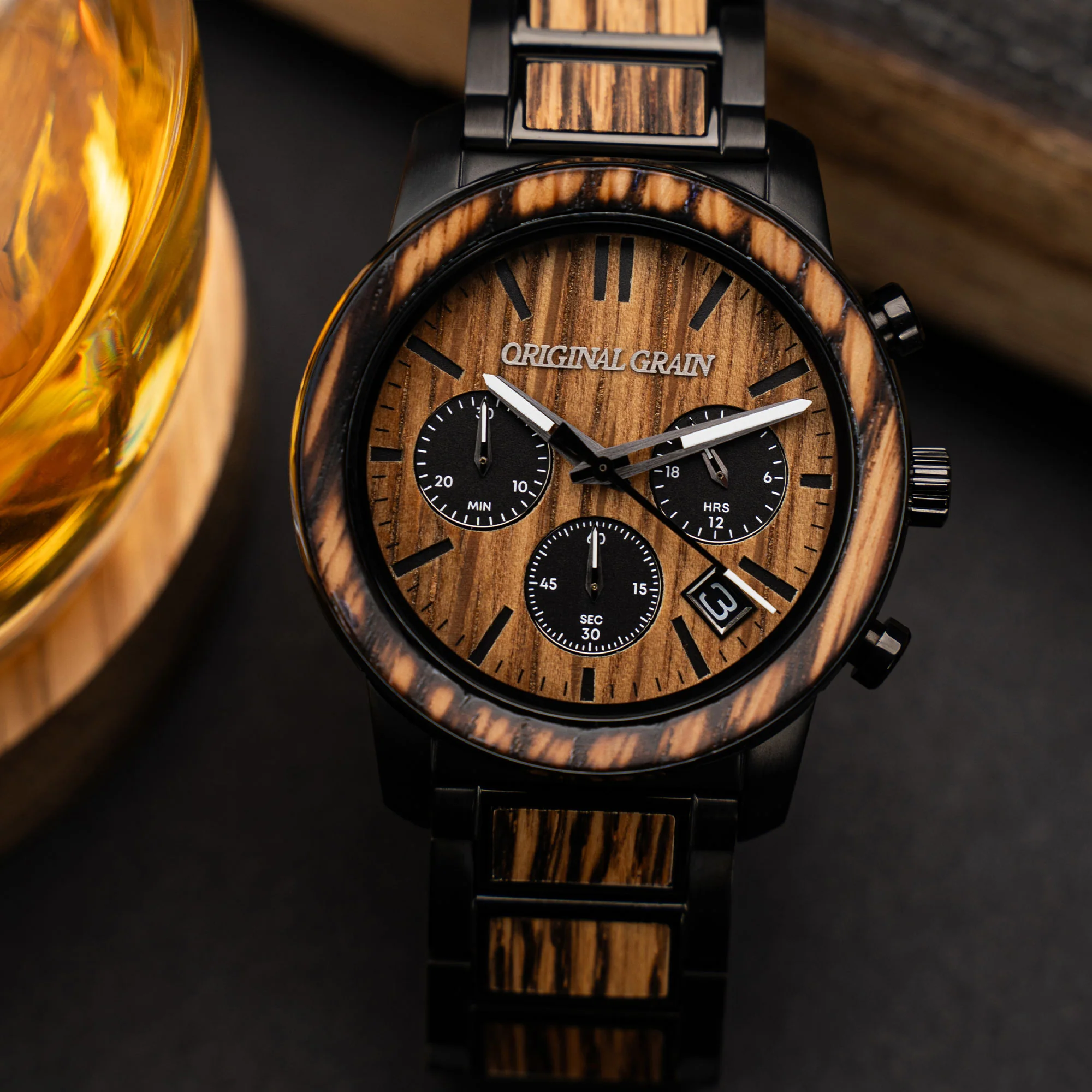 Charred Whiskey Black Barrel Chrono 42mm - Image 4