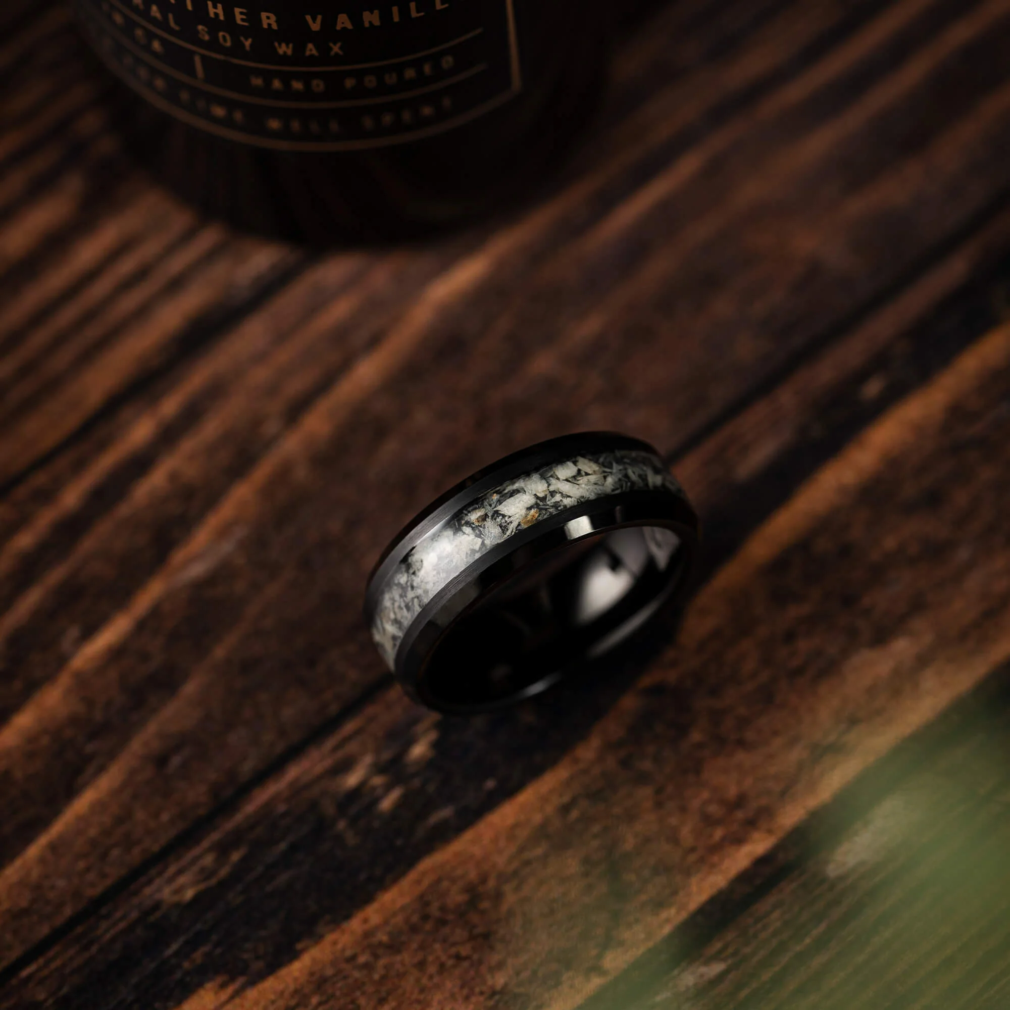 Deer Antler Single Barrel Ring - Image 4