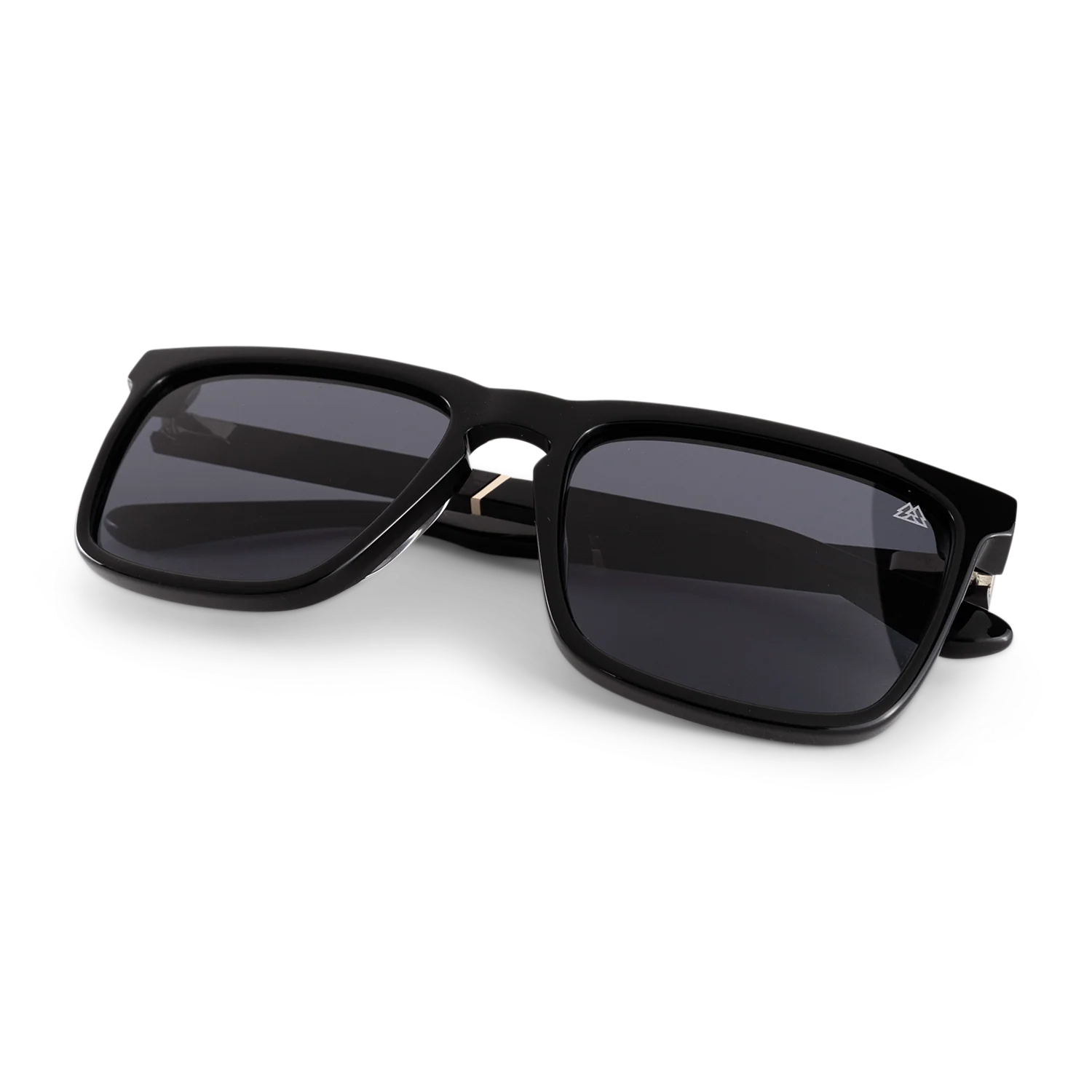 Revival Ebony Gold Shiny Black Sunglass - Image 3