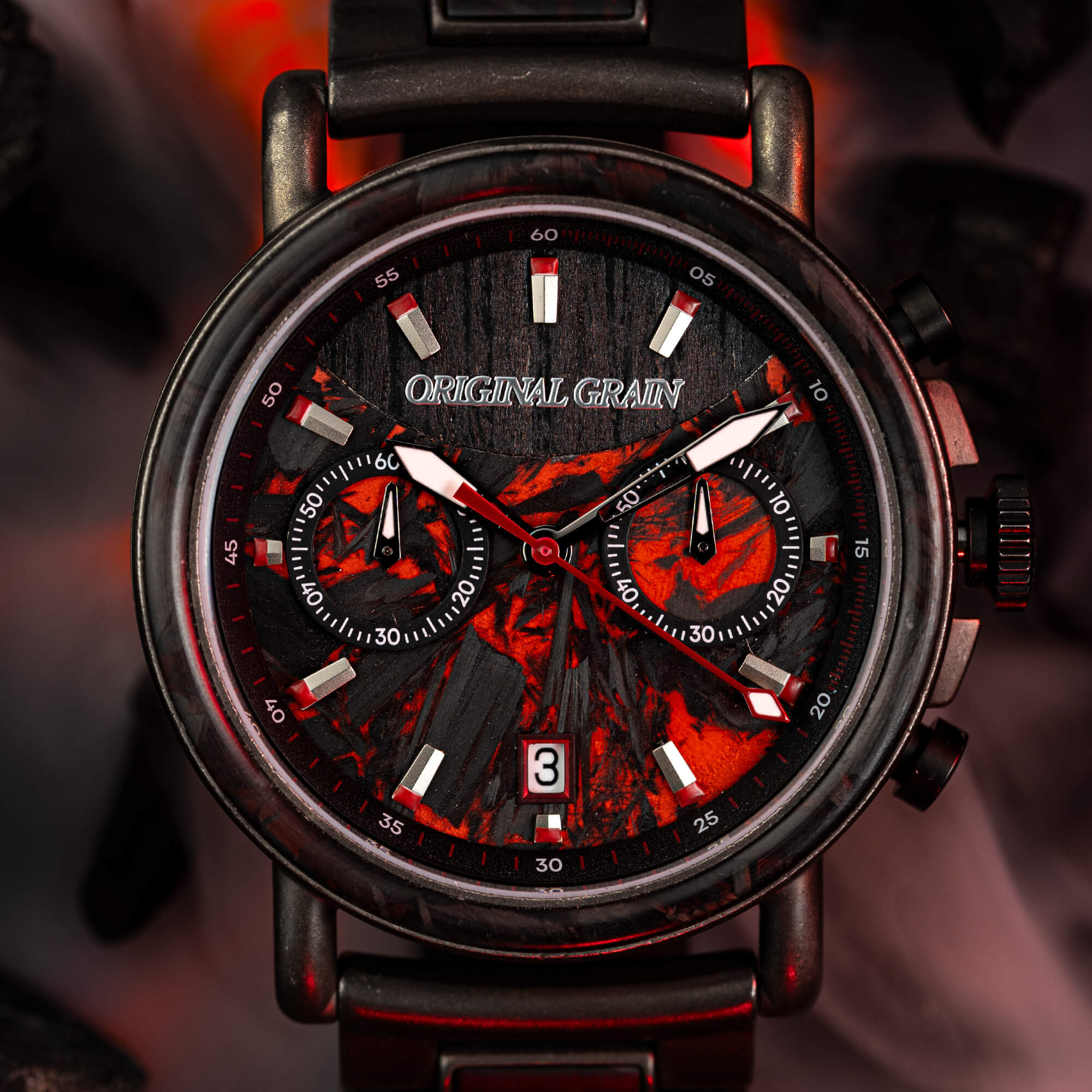 Forest Fire Red Chrono 44mm - Image 3