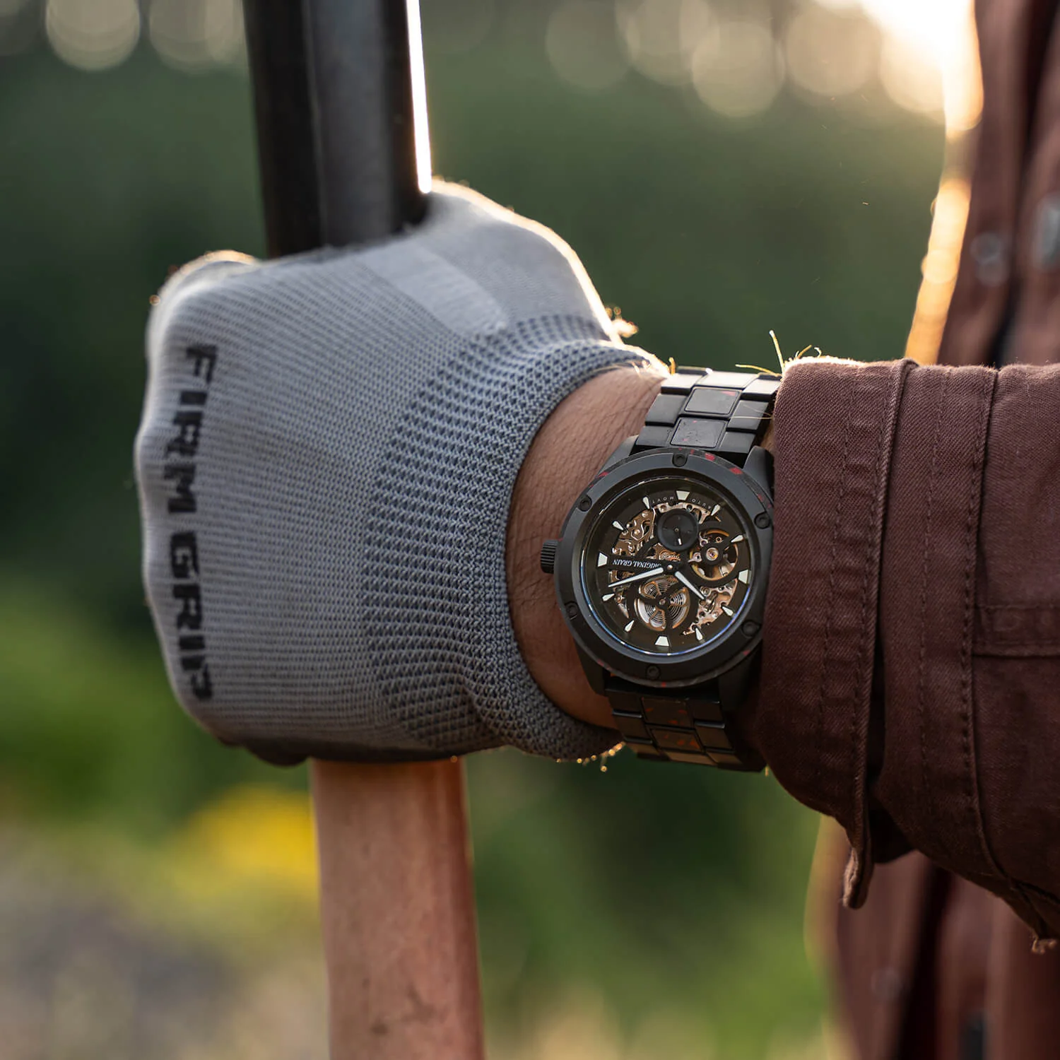 Forest Fire Red Rugged Auto 44mm - Image 4