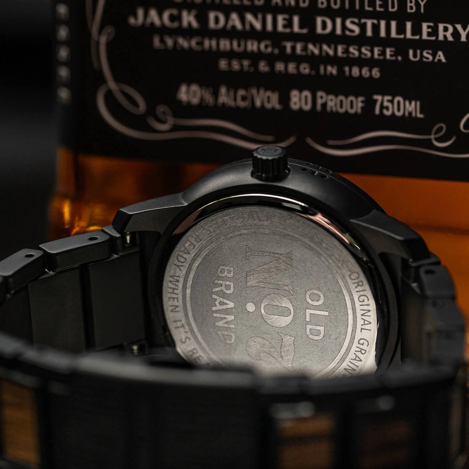 JACK DANIEL'S BLACK WOMENS BARREL 36MM - Image 8