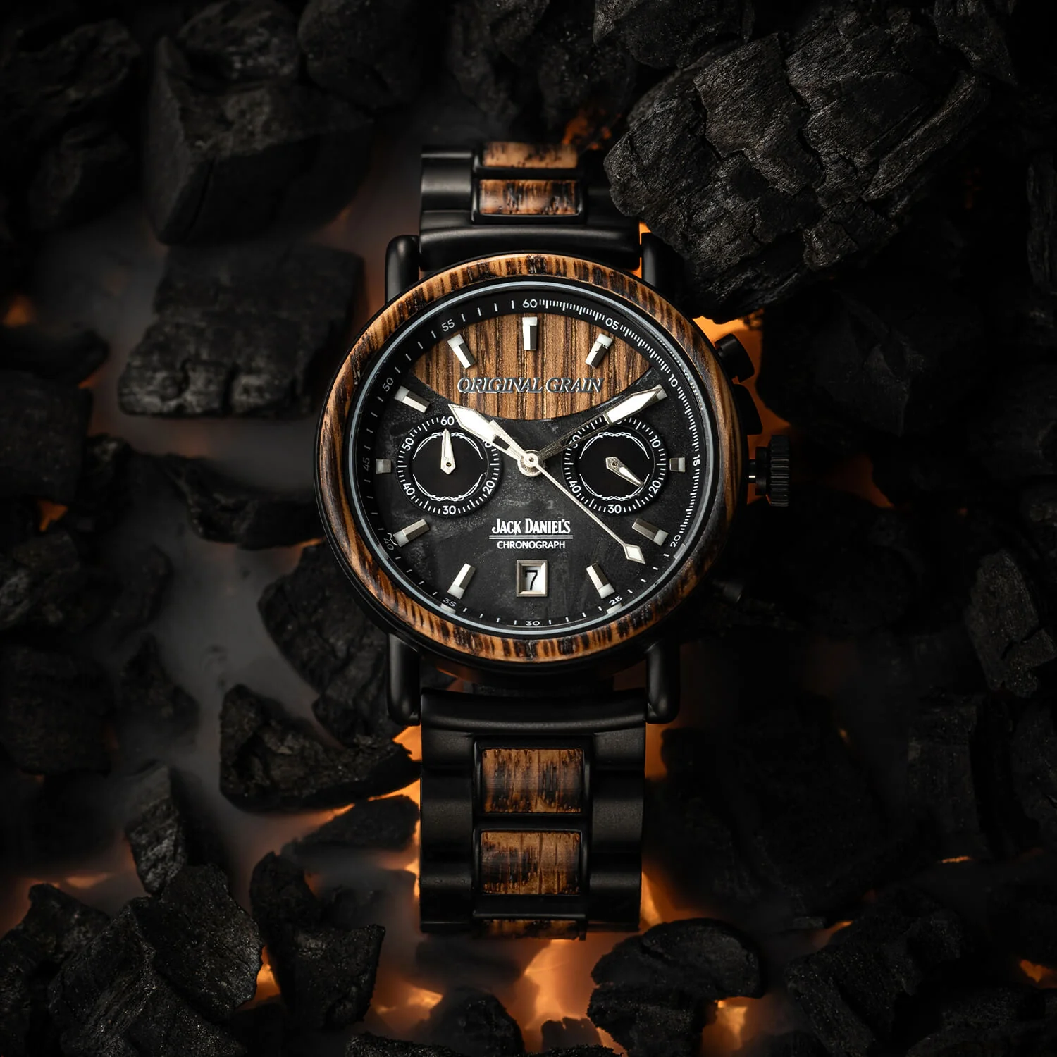 Jack Daniel's Charred Black Chrono 44mm - Image 4