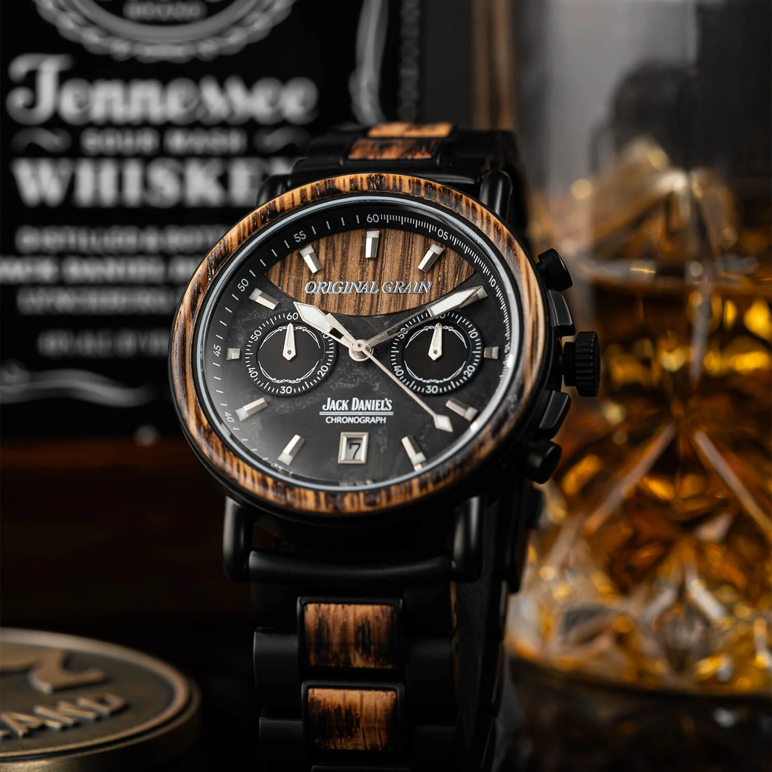 Jack Daniel's Charred Black Chrono 44mm - Image 5