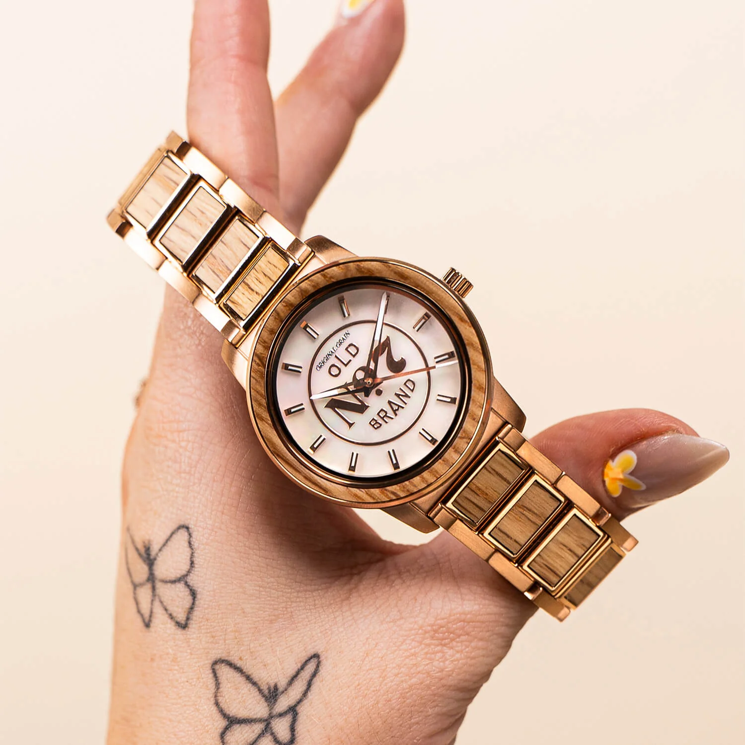 JACK DANIEL'S ROSEGOLD WOMEN'S BARREL 36MM - Image 3