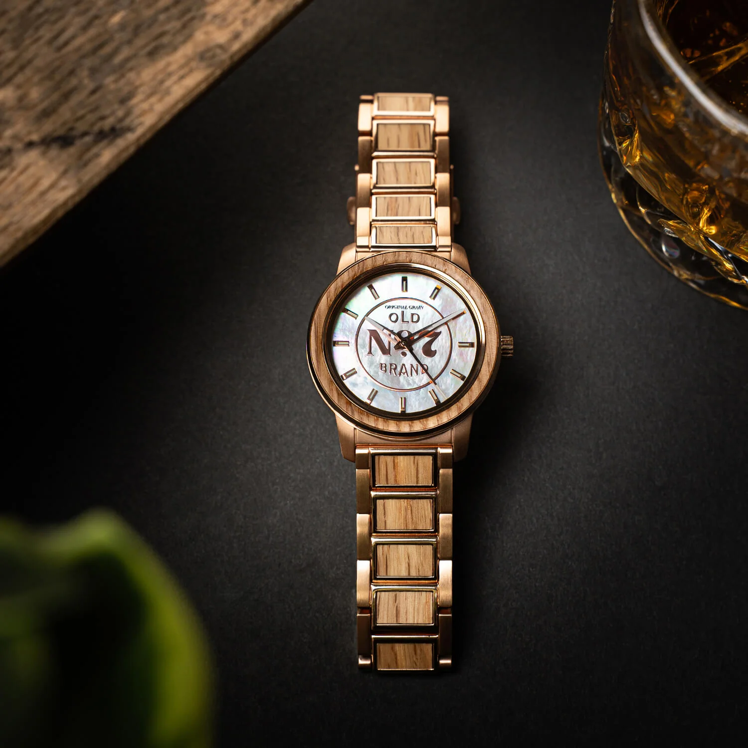 JACK DANIEL'S ROSEGOLD WOMEN'S BARREL 36MM - Image 6