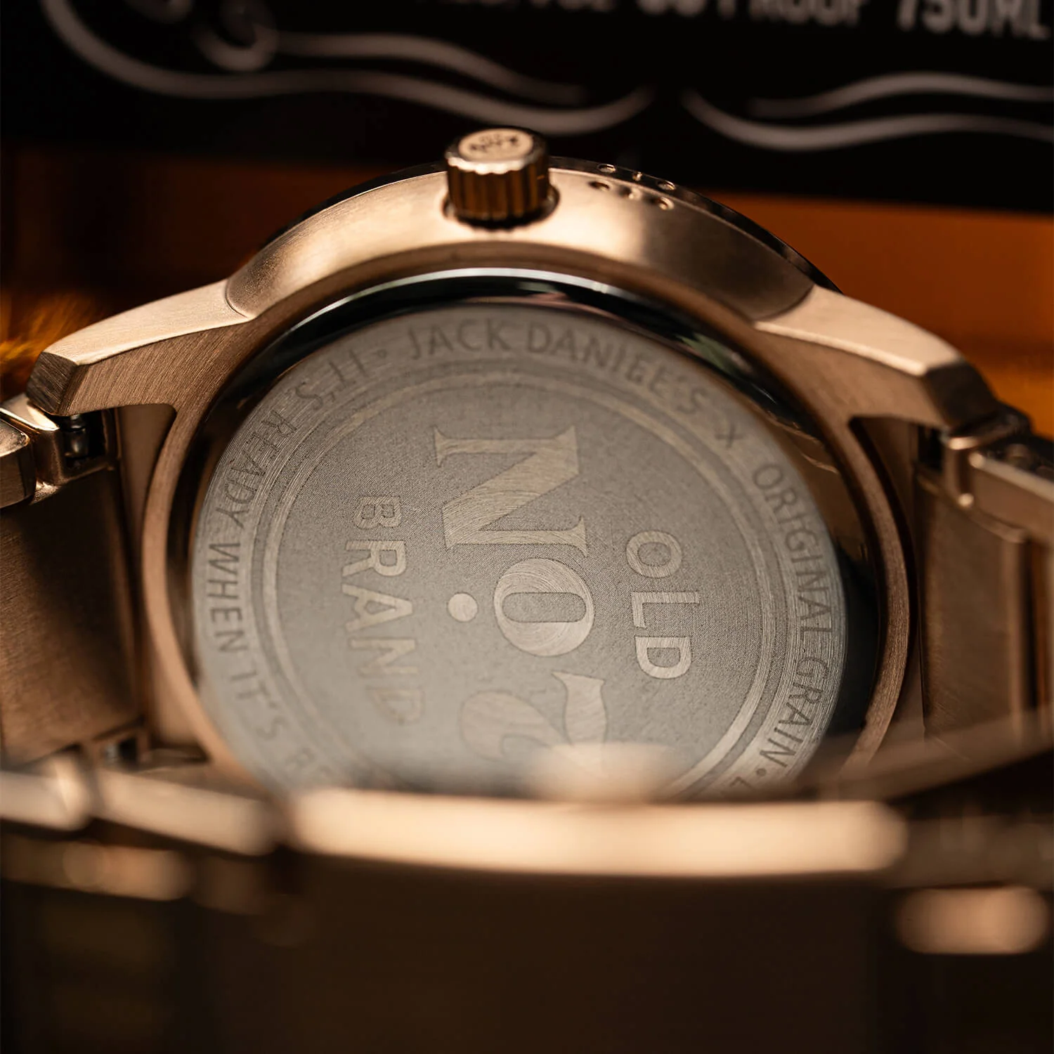 JACK DANIEL'S ROSEGOLD WOMEN'S BARREL 36MM - Image 7