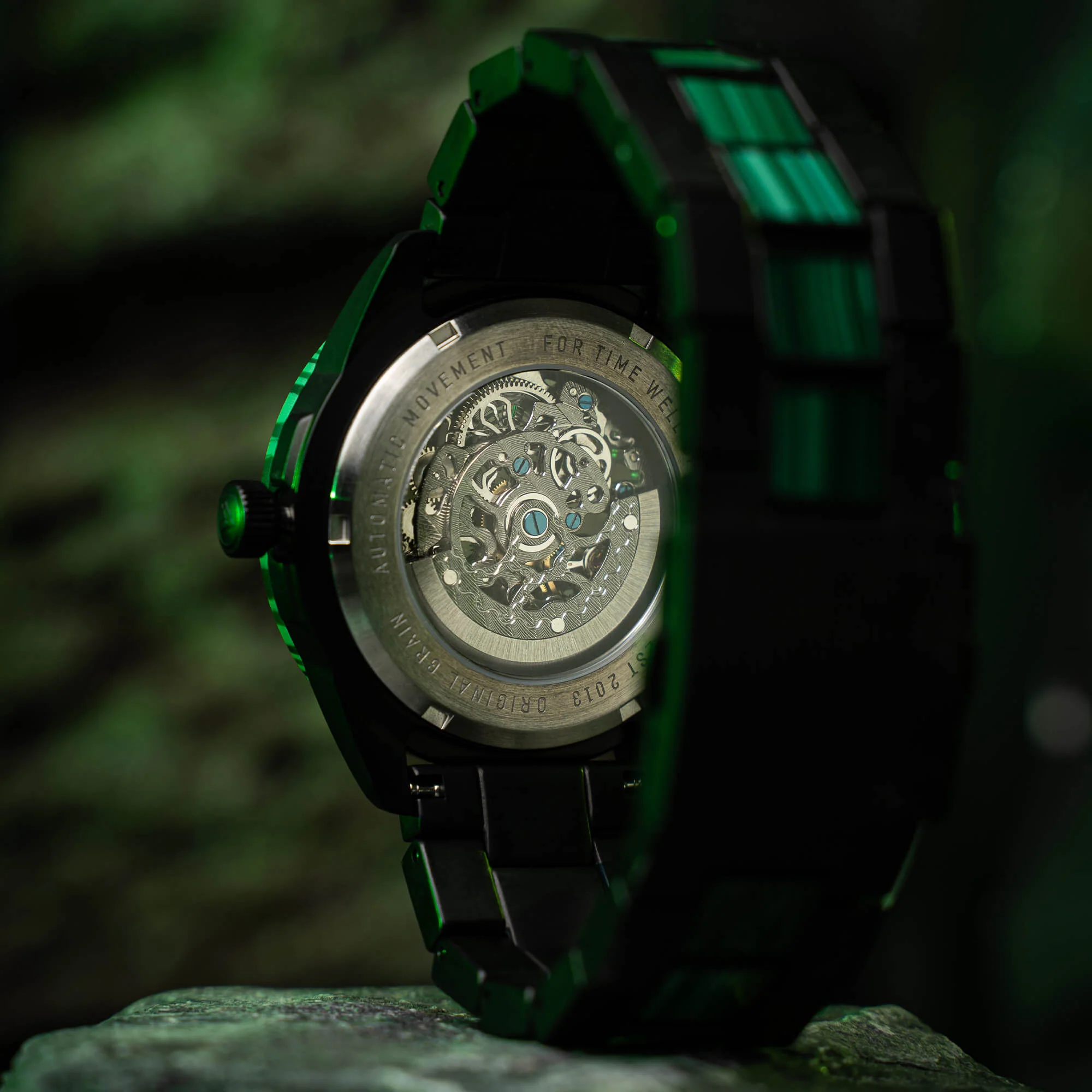 Malachite Rugged Black Automatic 45mm - Image 4