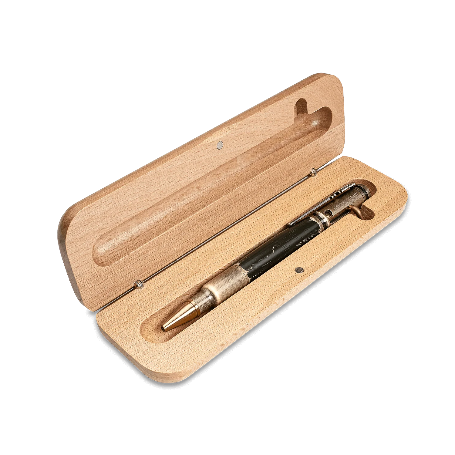 Military Brass Bolt-Action Pen - Image 4