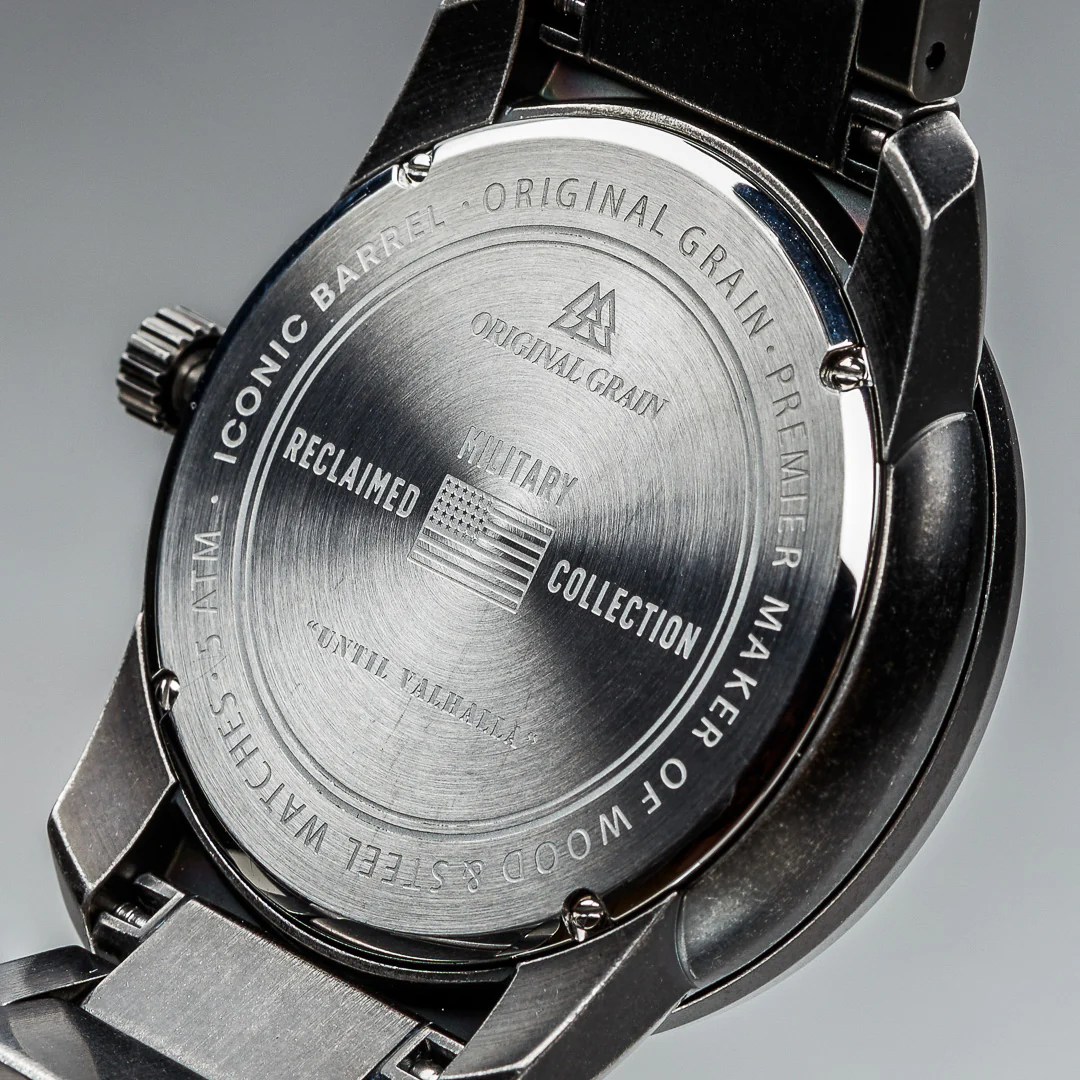 Military Stonewashed Steel Barrel 42mm - Image 4