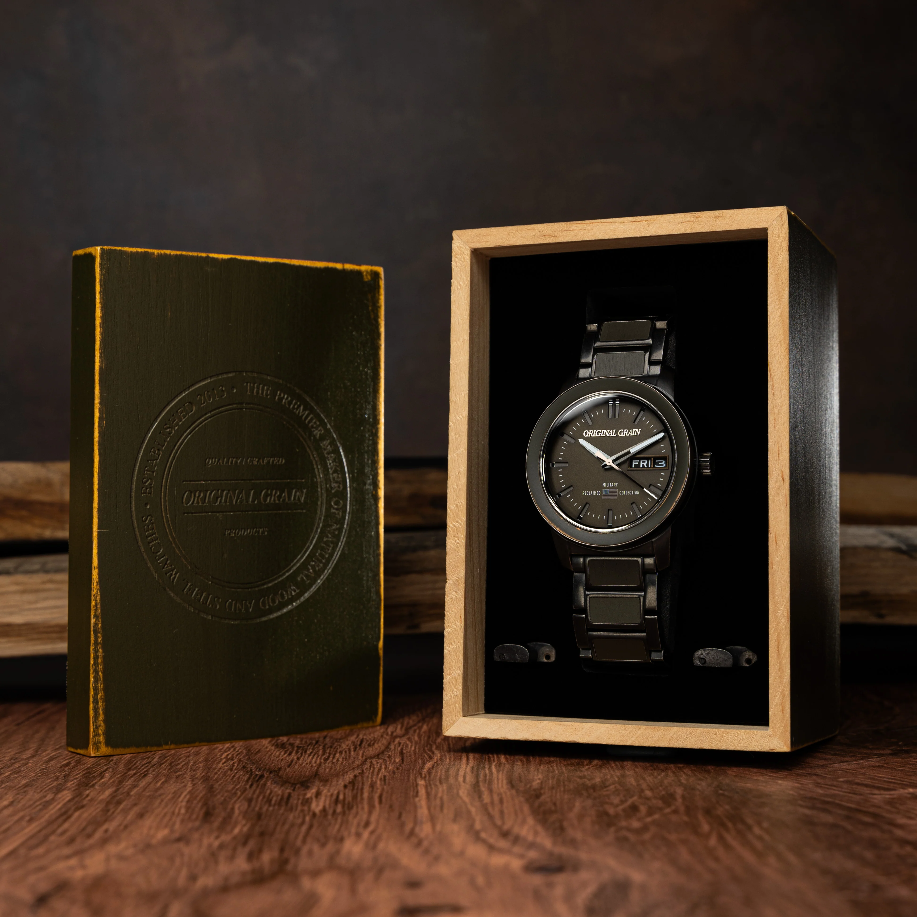 Military Stonewashed Steel Barrel 42mm - Image 5