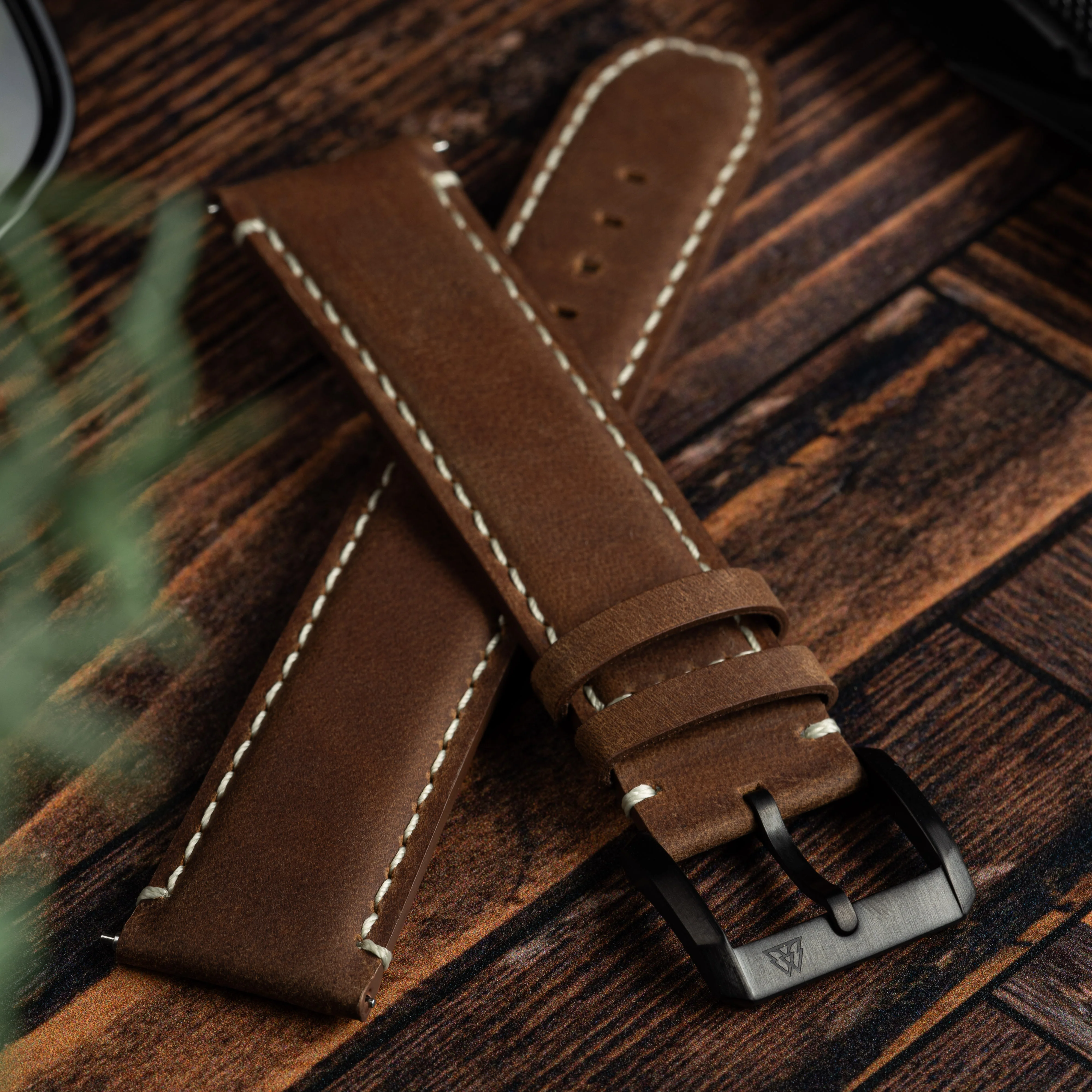 Bourbon Brown 23mm Leather Band - Image 2