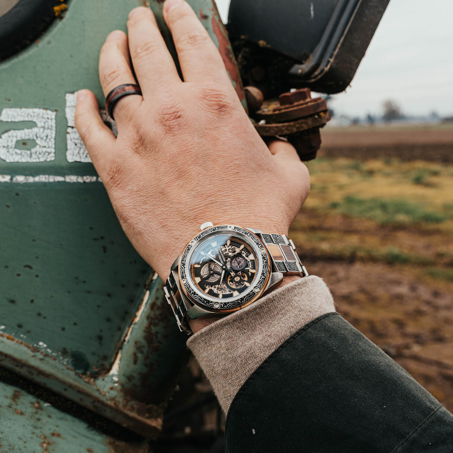 Realtree Charred Pine Rugged Automatic 45mm - Image 4