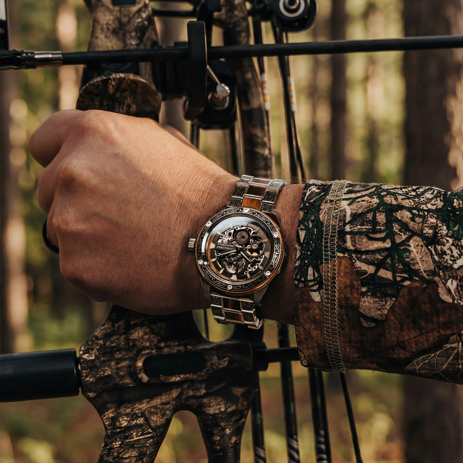 Realtree Charred Pine Rugged Automatic 45mm - Image 8