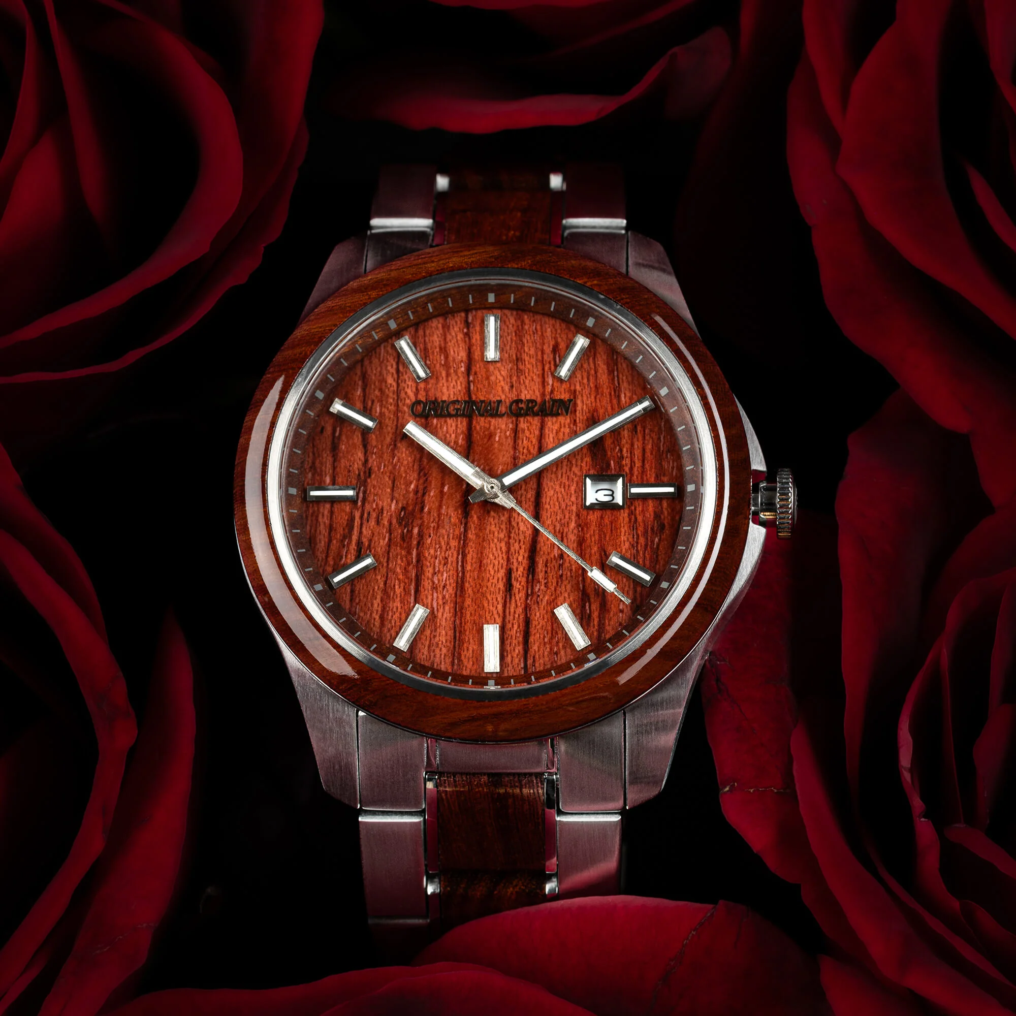 Rosewood Silver Classic 43mm - Image 3