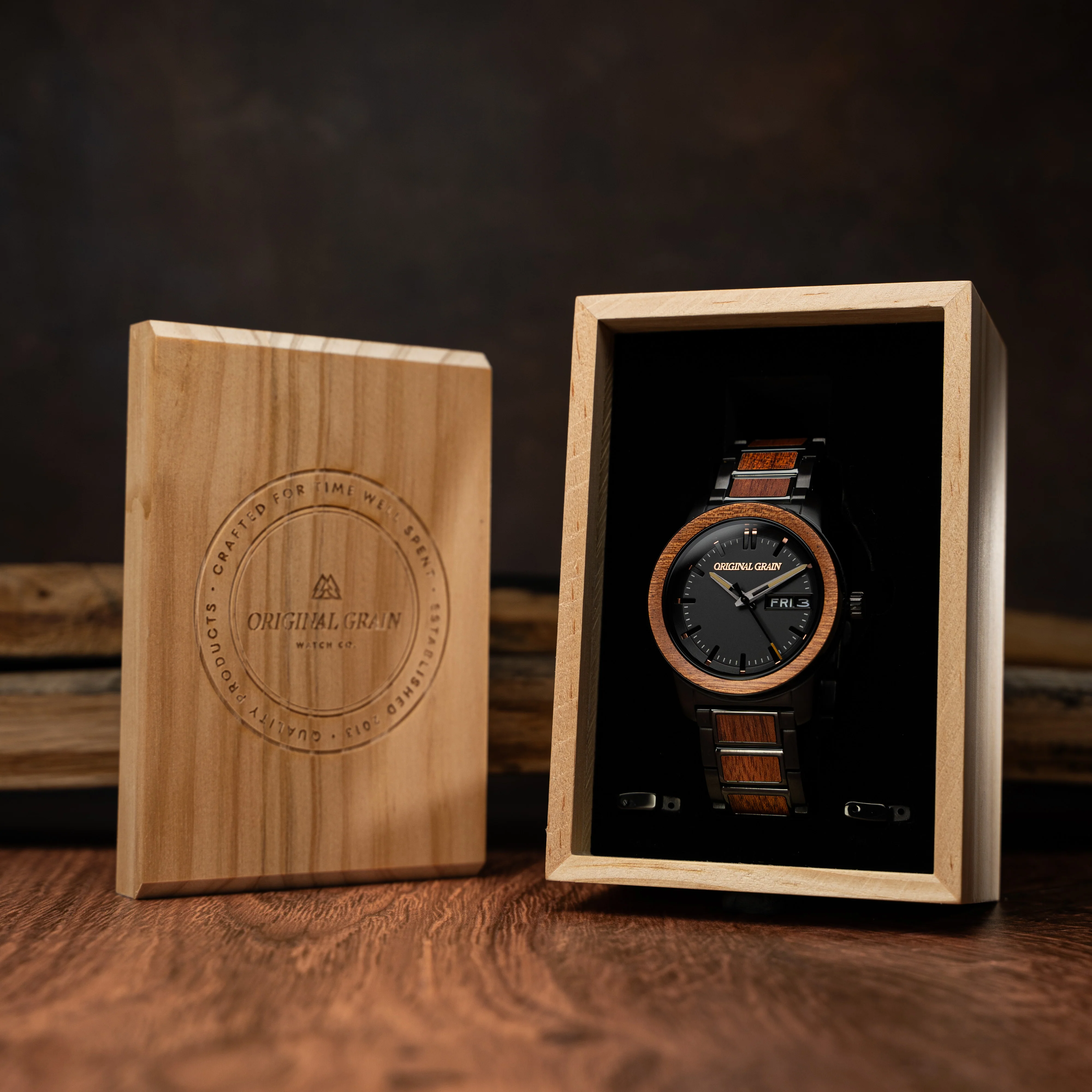 Sapele Black Barrel 42mm - Image 3