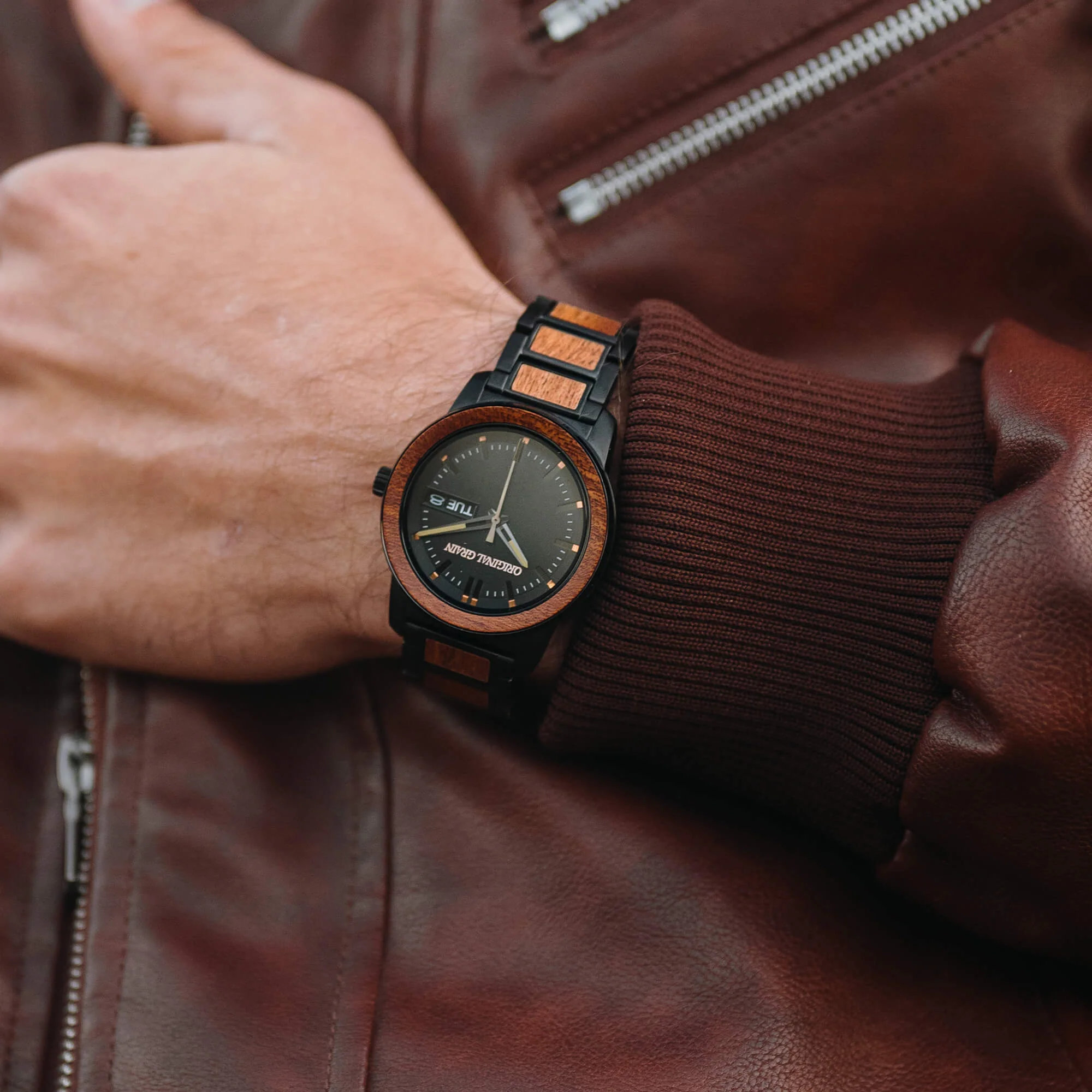 Sapele Black Barrel 42mm - Image 5