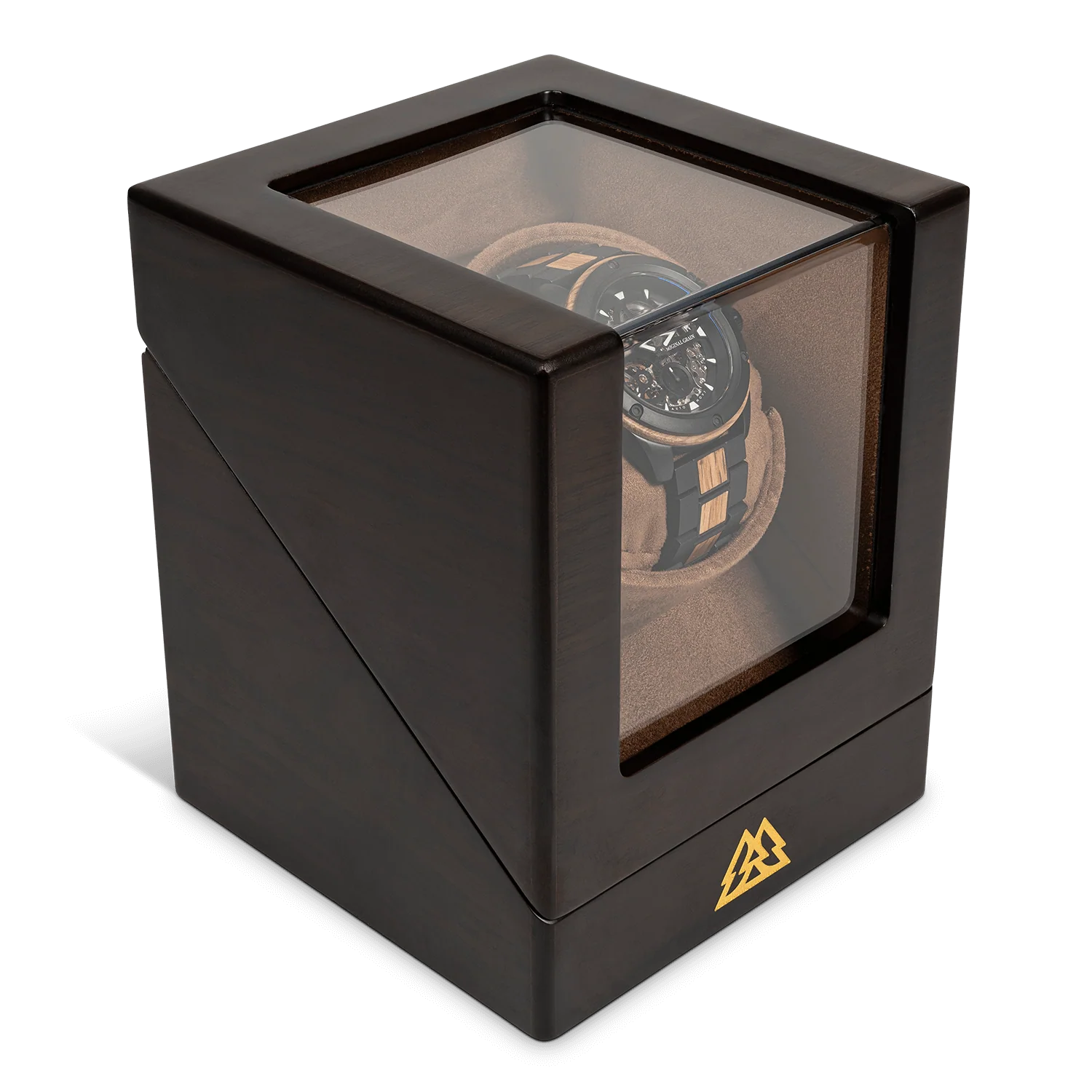 Walnut Automatic Watch Winder - Image 5