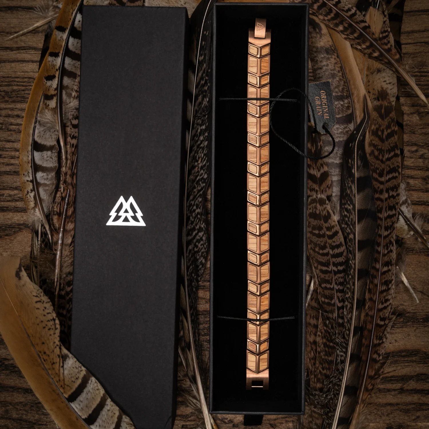 Whiskey Espresso Arrow Bracelet - Image 4