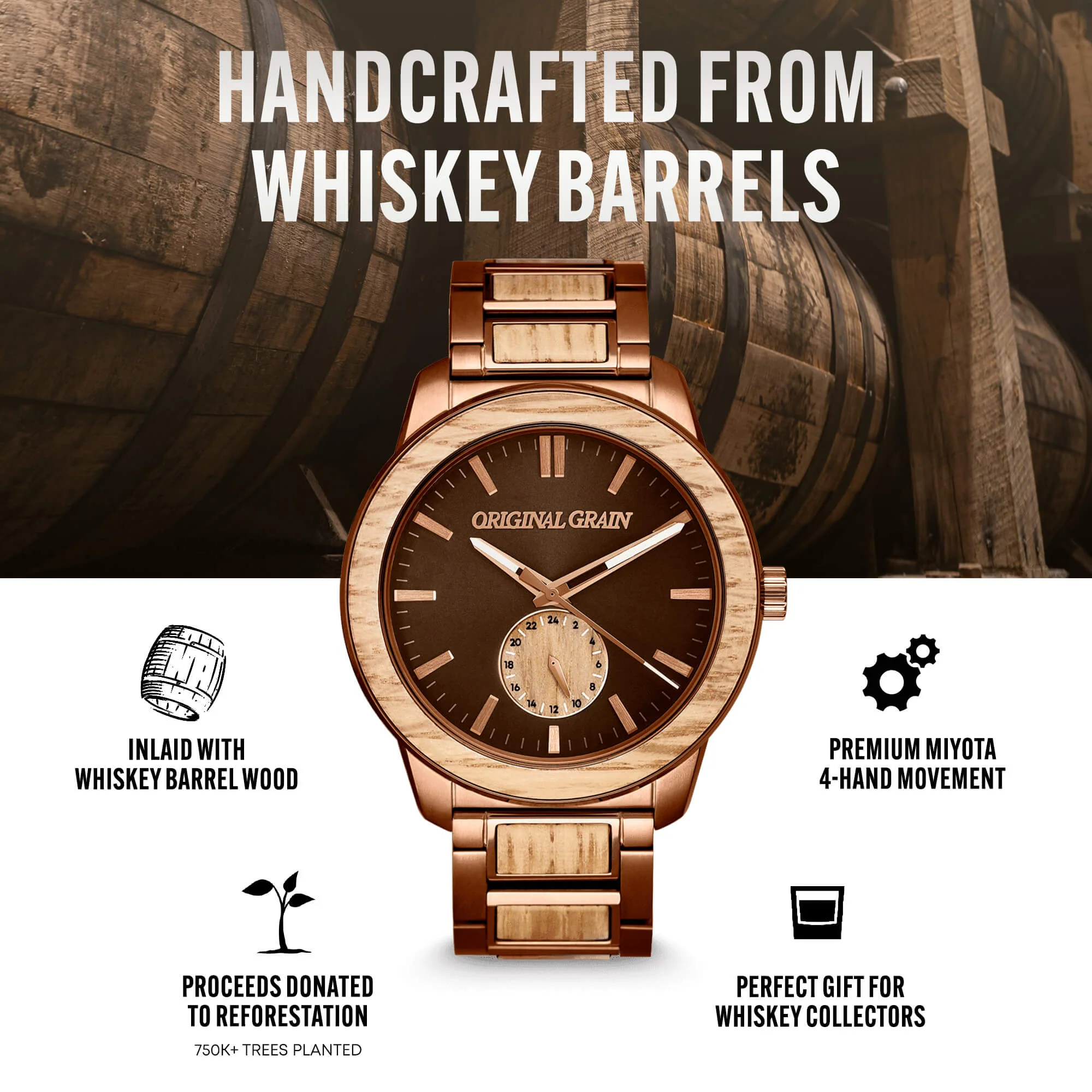 Whiskey Espresso Barrel 46mm - Image 3