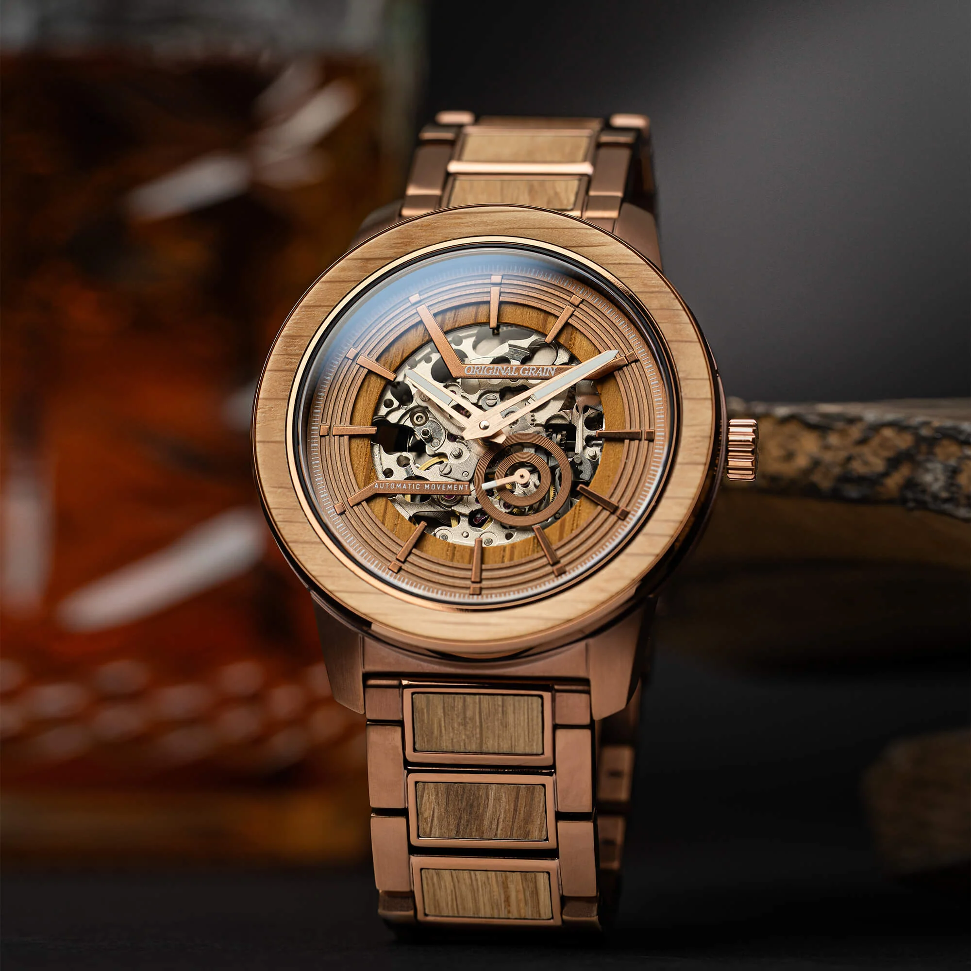 Whiskey Espresso Barrel 46mm Automatic - Image 5