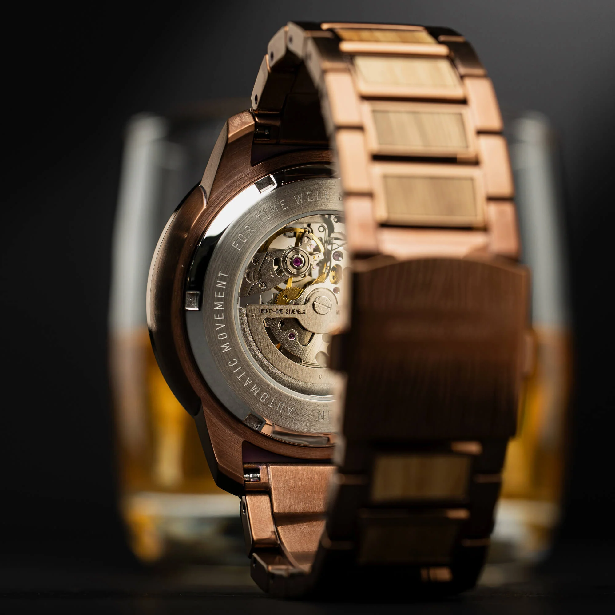 Whiskey Espresso Barrel 46mm Automatic - Image 6
