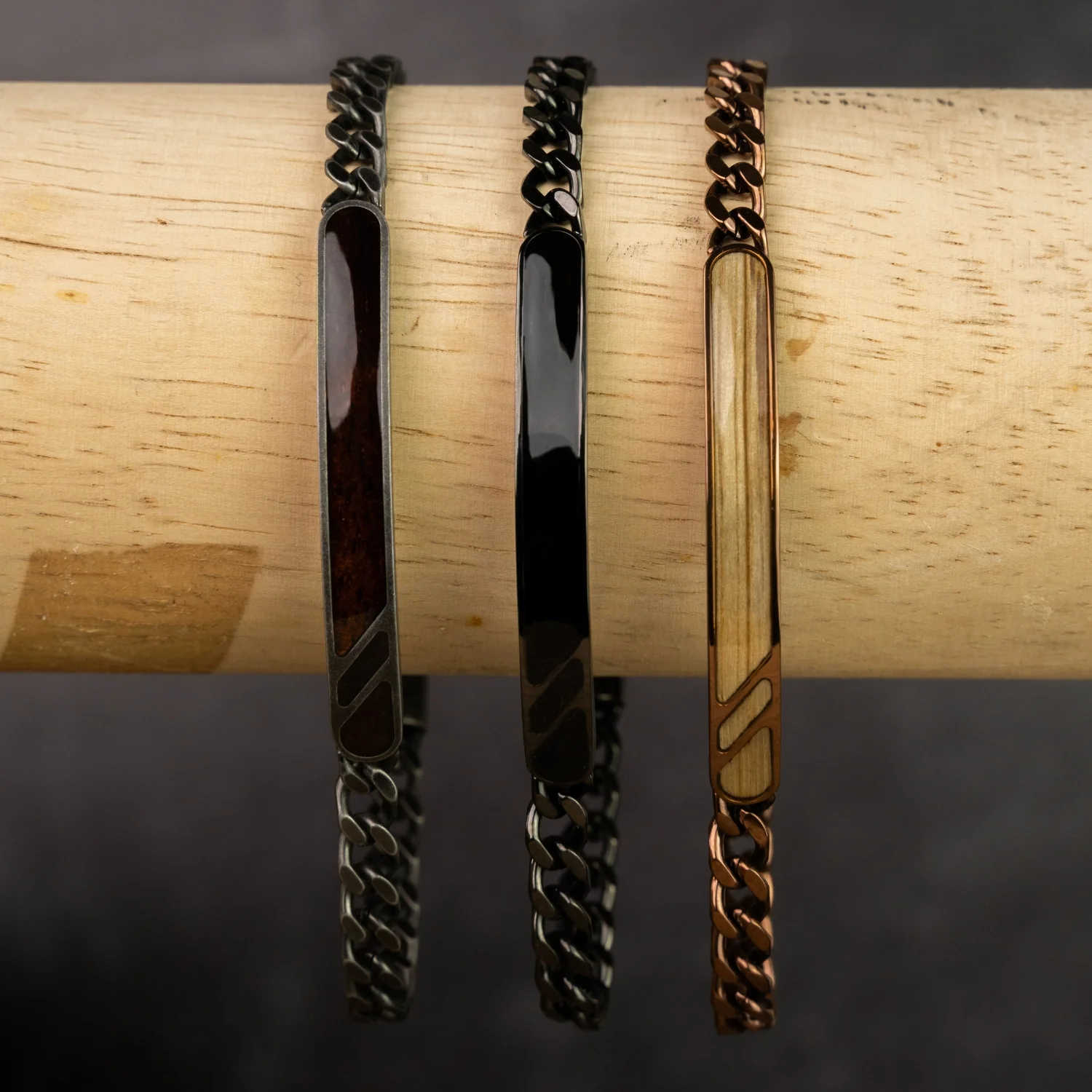 Whiskey Espresso Curb Bracelet - Image 5