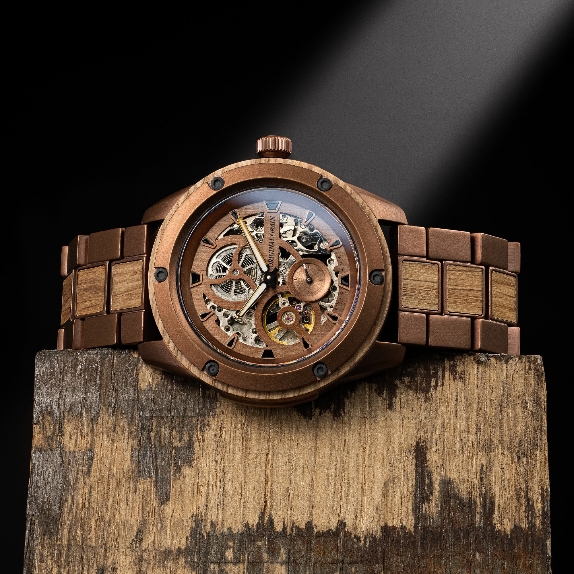 Whiskey Espresso Rugged Automatic 44mm - Image 3