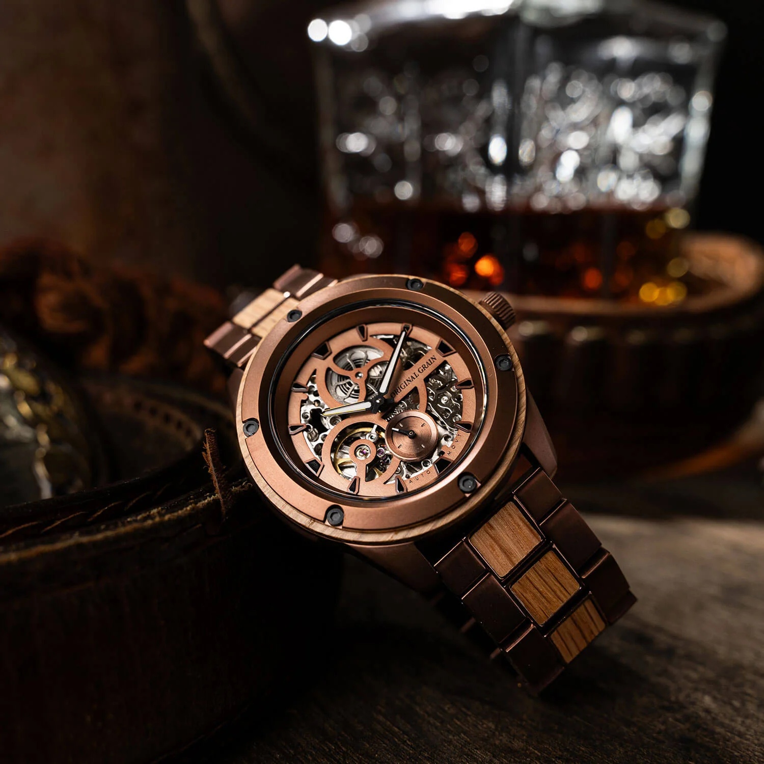 Whiskey Espresso Rugged Automatic 44mm - Image 5