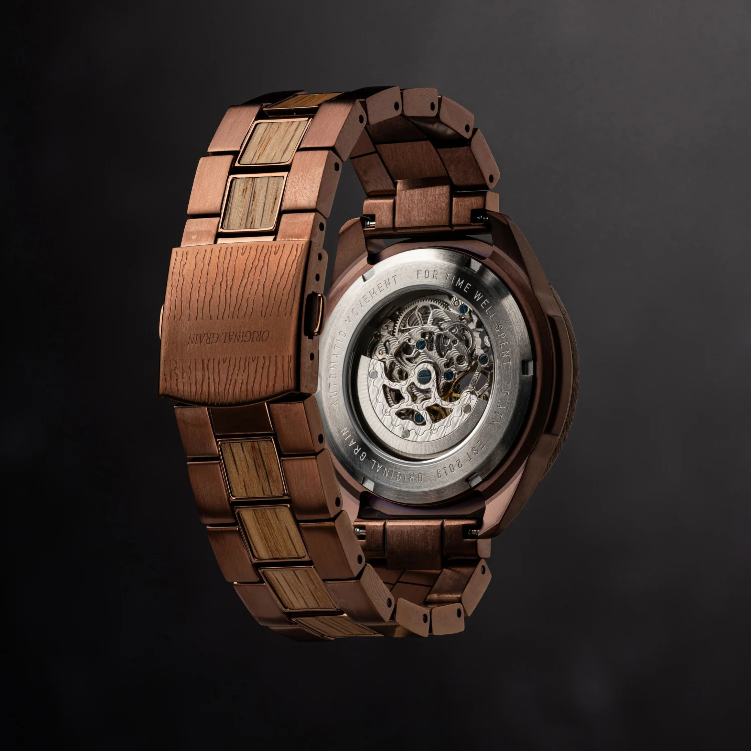 Whiskey Espresso Rugged Automatic 44mm - Image 6